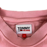 Tommy Hilfiger Jeans Pink Centre Logo Sweater (XL)
