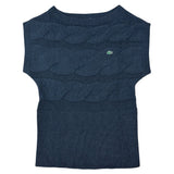 Lacoste Vintage Grey Knitted Sweater Vest (Women’s S)