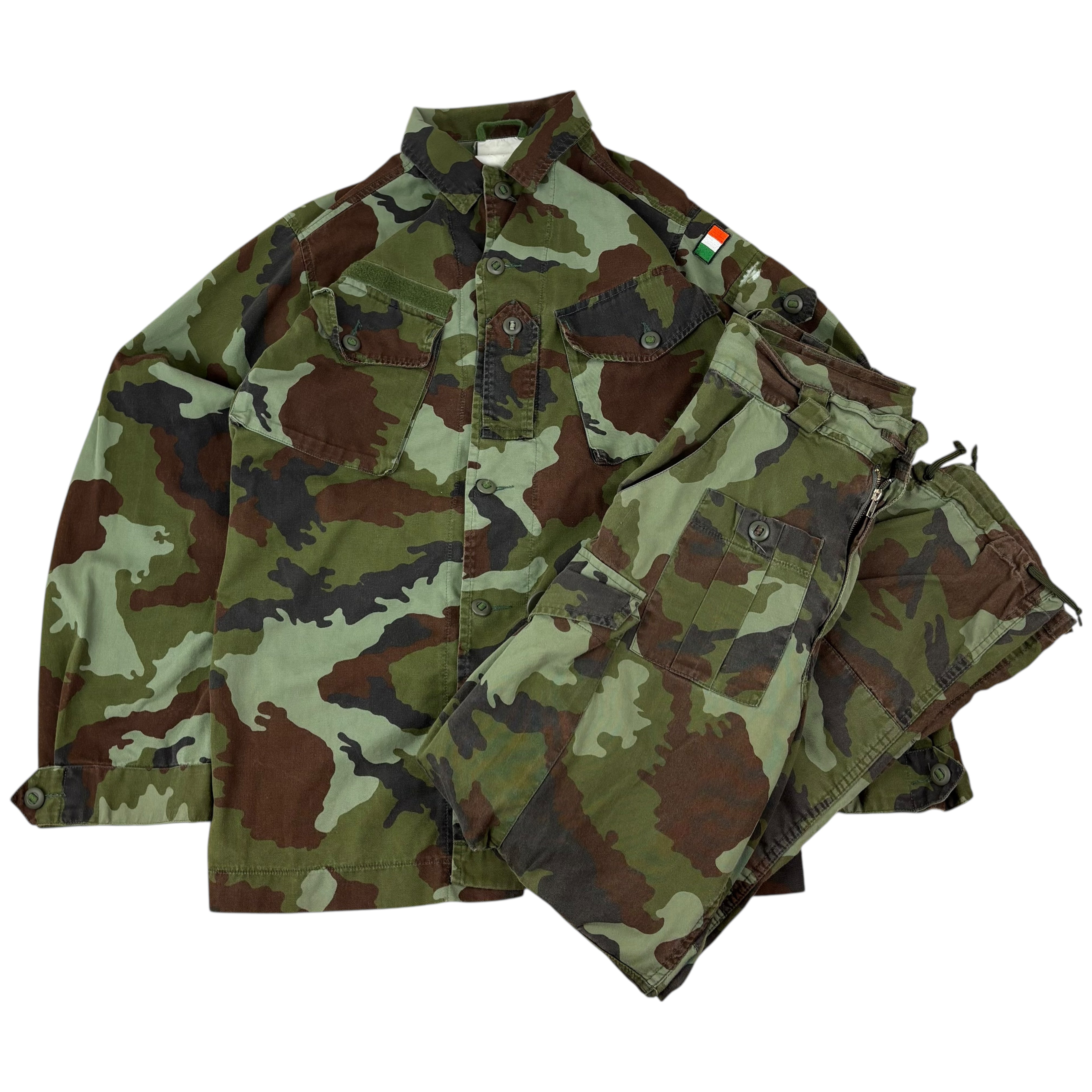 SEYNTEX Irish DPM Field Camo Full Military Suit (S)