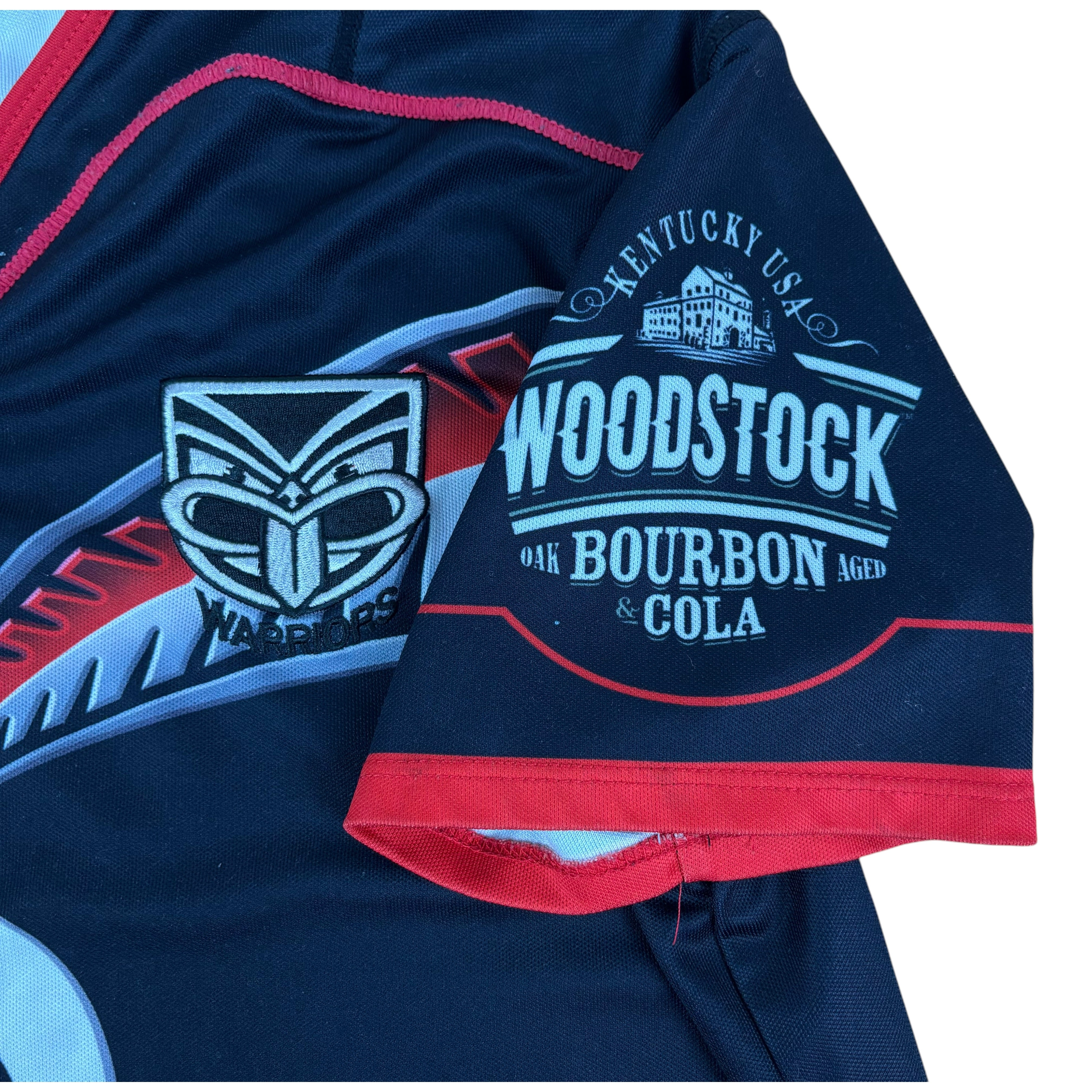 Canterbury New Zealand Warriors NRL 2016 Home Jersey (M)