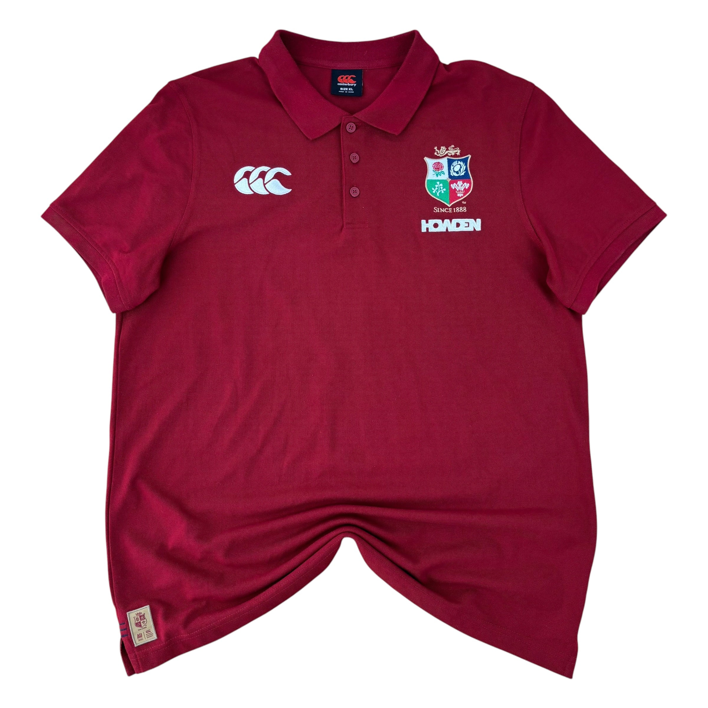 Canterbury British-Irish Lions 2025 Home Polo Shirt (XL)