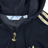 Adidas Y2K Gold Logo Hoodie (Women’s S)