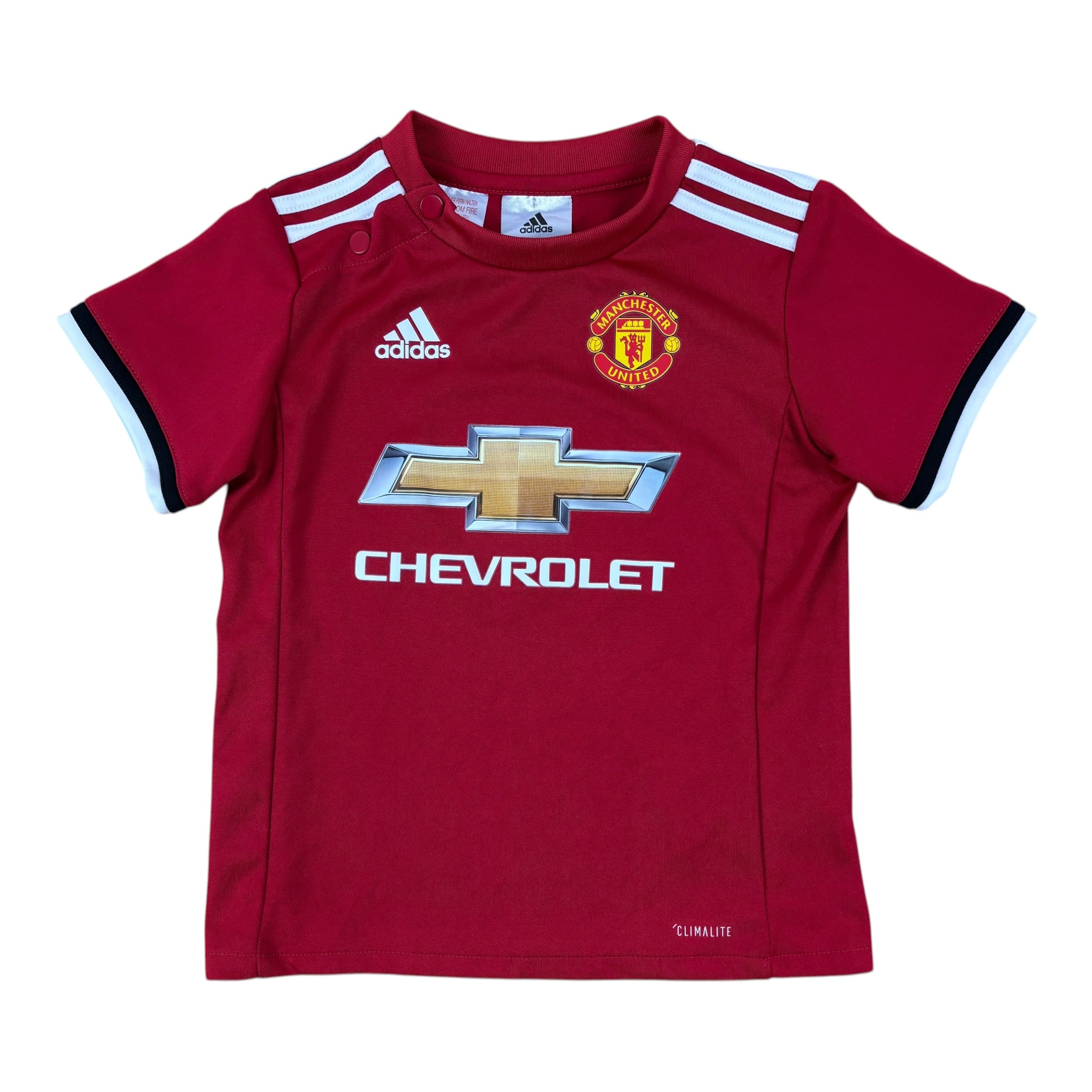 Adidas Manchester United FC 2017/18 Home Jersey (12-18mnths)