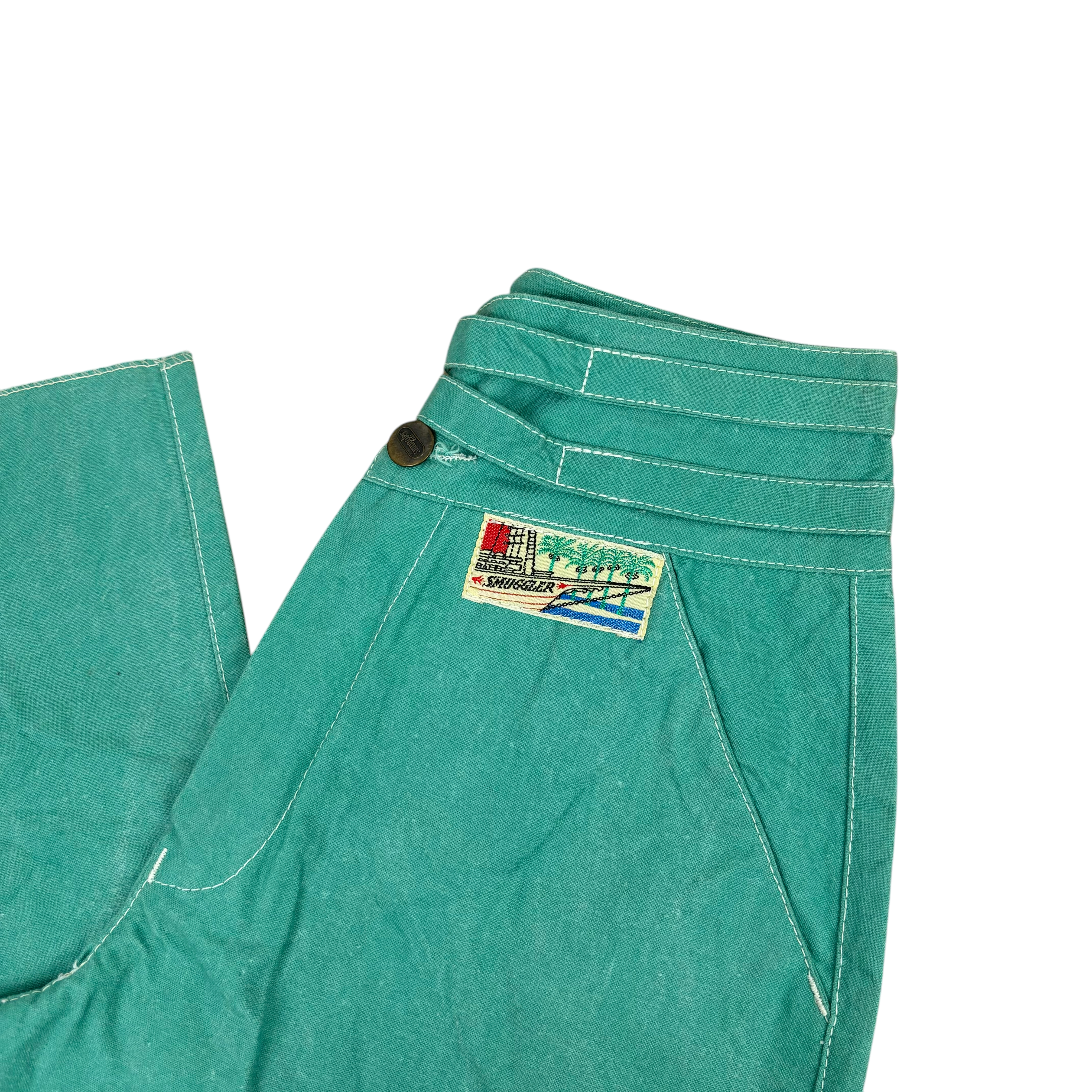 Smuggler Vintage High-Waisted Canvas Pants (Women’s XS)