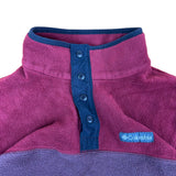 Columbia Red T-Snap Fleece (Women’s L)