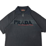 Prada Sport Q-Zip Polo Shirt (M)