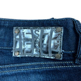 Diesel Louvley Y2K Flared Washed Denim Jeans (25”x32”)