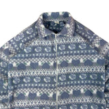 Vintage Blue Pattern Fleece (S)