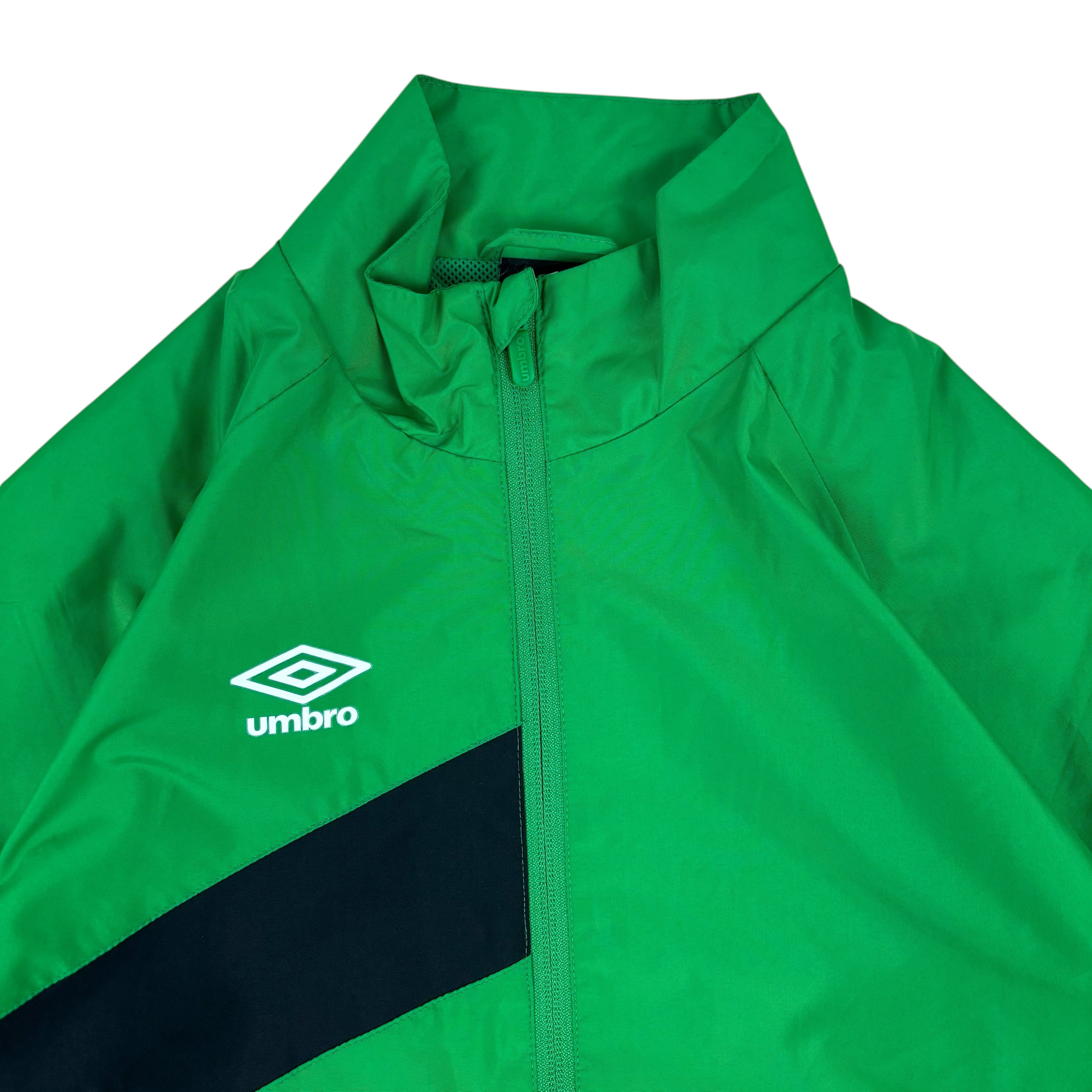 Umbro Green Logo Windbreaker (S)