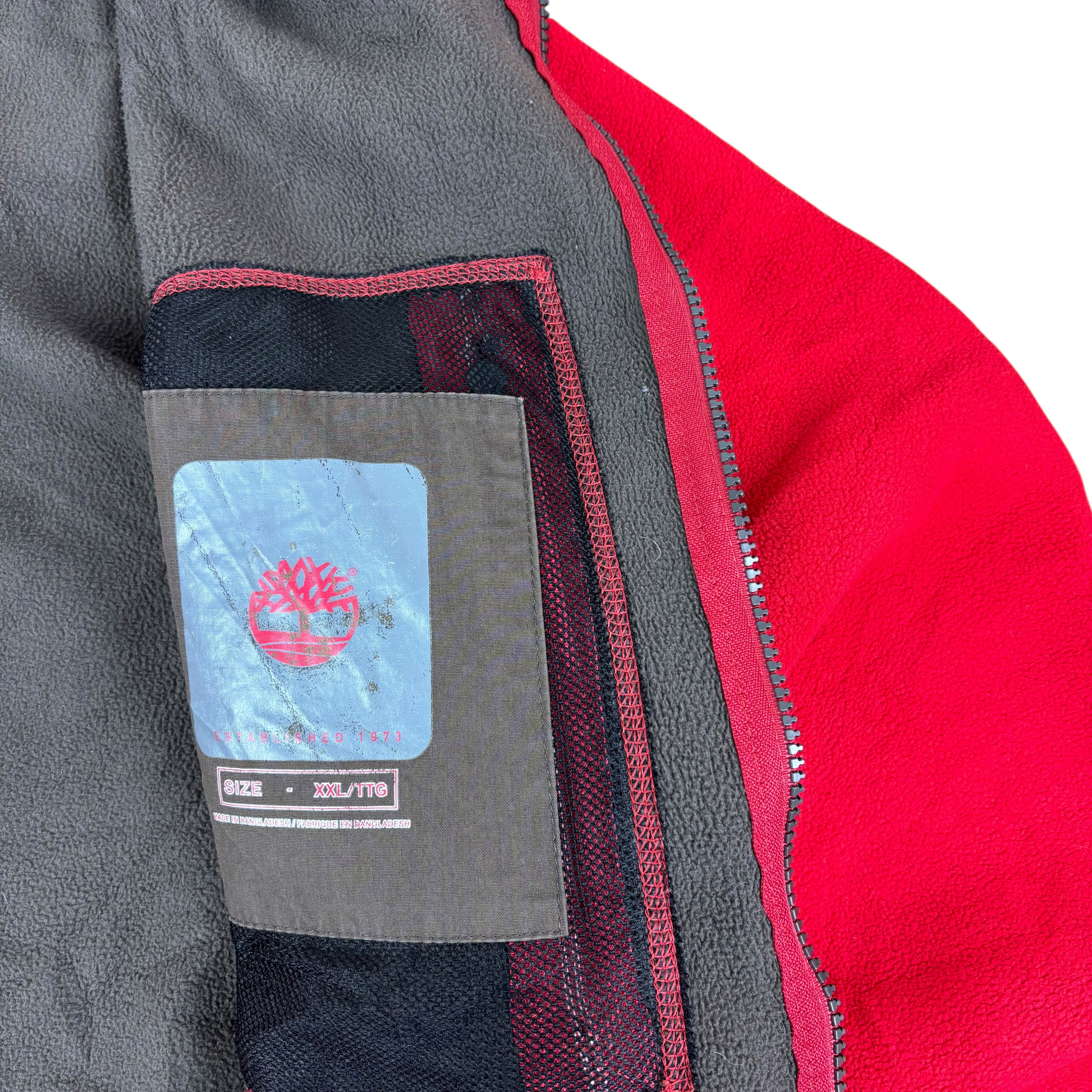 Timberland Red Fleece (XXL)