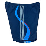 Adidas Navy Y2K Logo Shorts (L)