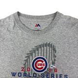 Majestic Chicago Cubs 2016 World Series Champions Tee (M)