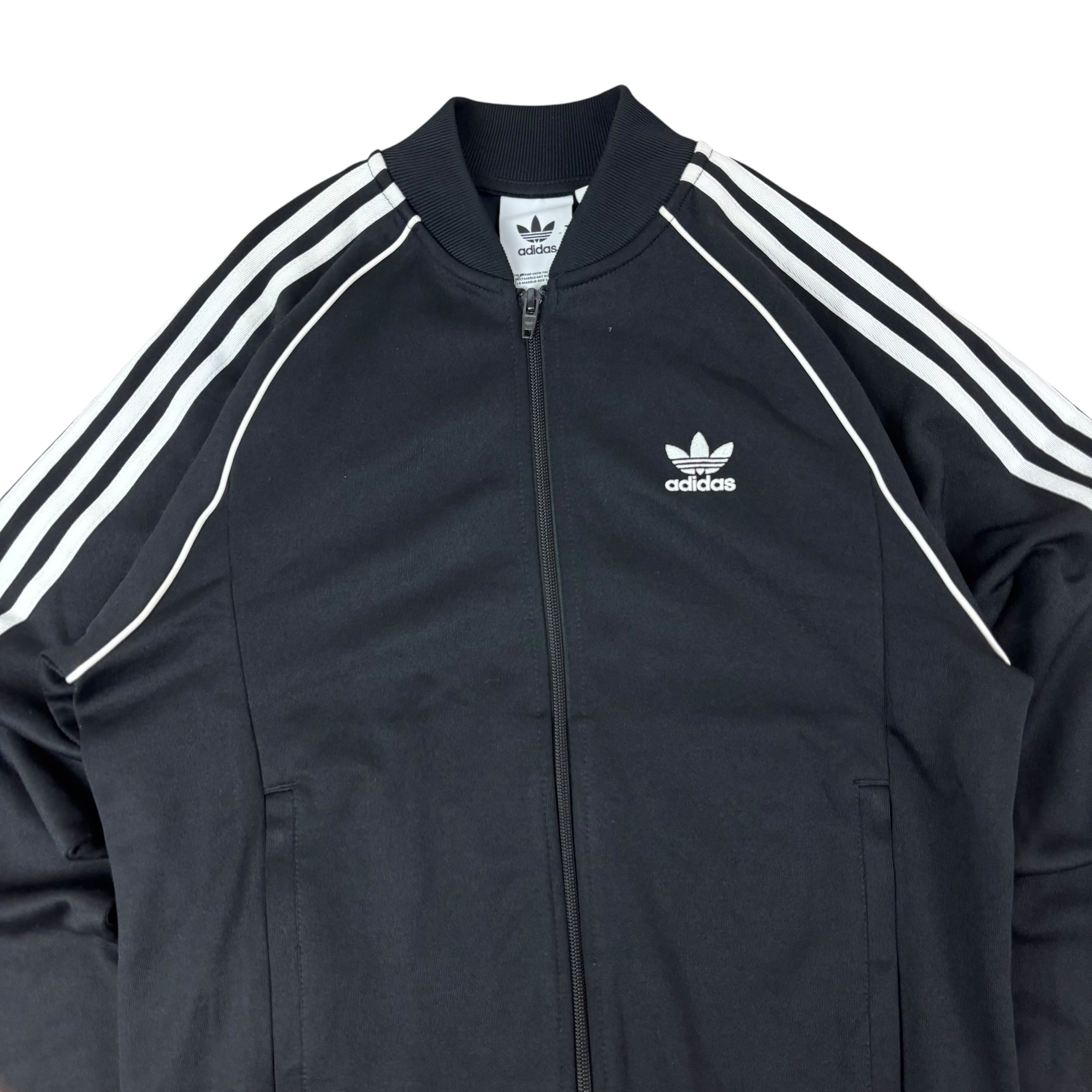 Adidas Black Bomber Track Jacket (S)