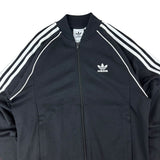 Adidas Black Bomber Track Jacket (S)