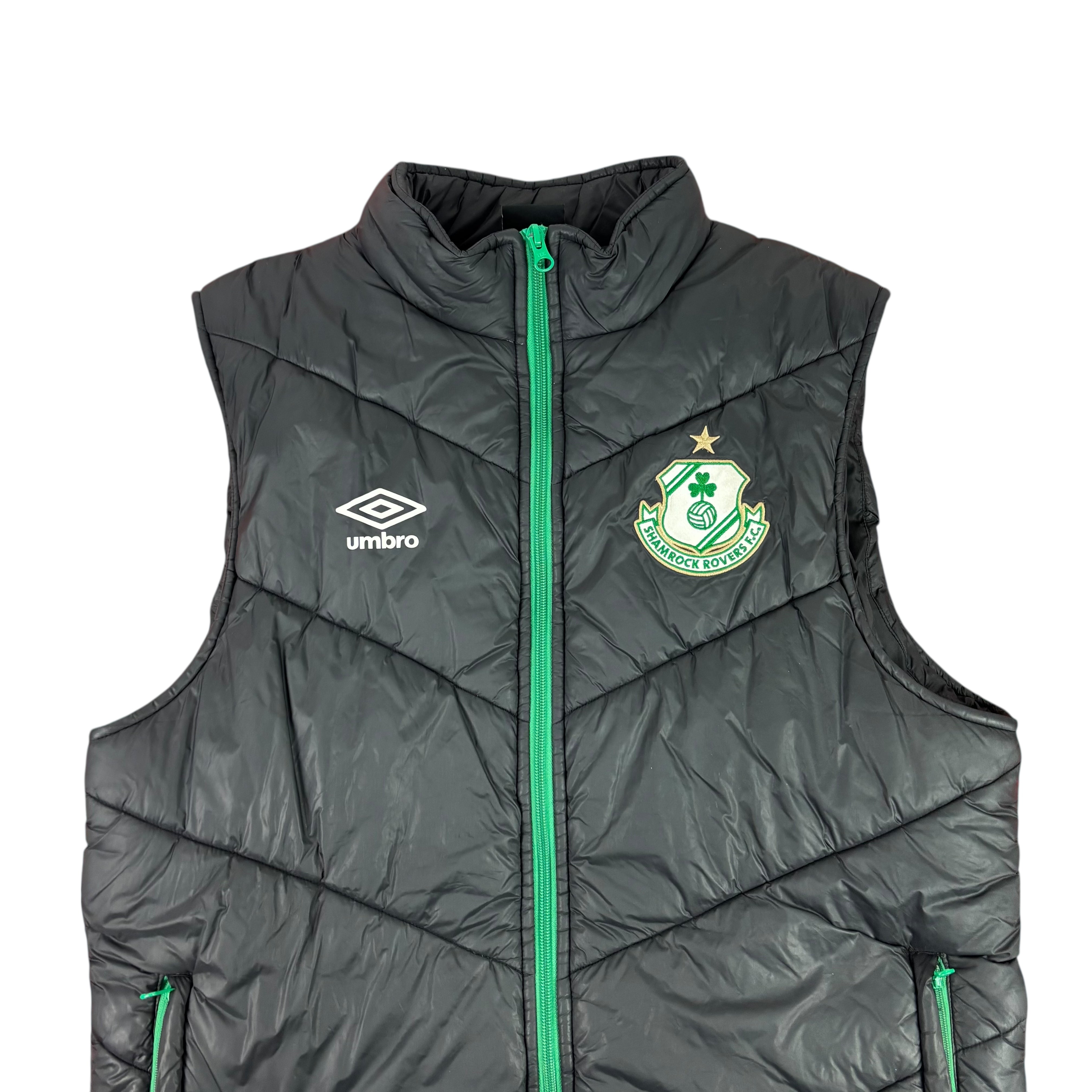 Umbro Shamrock Rovers FC 2018/19 Puffer Gilet (L)