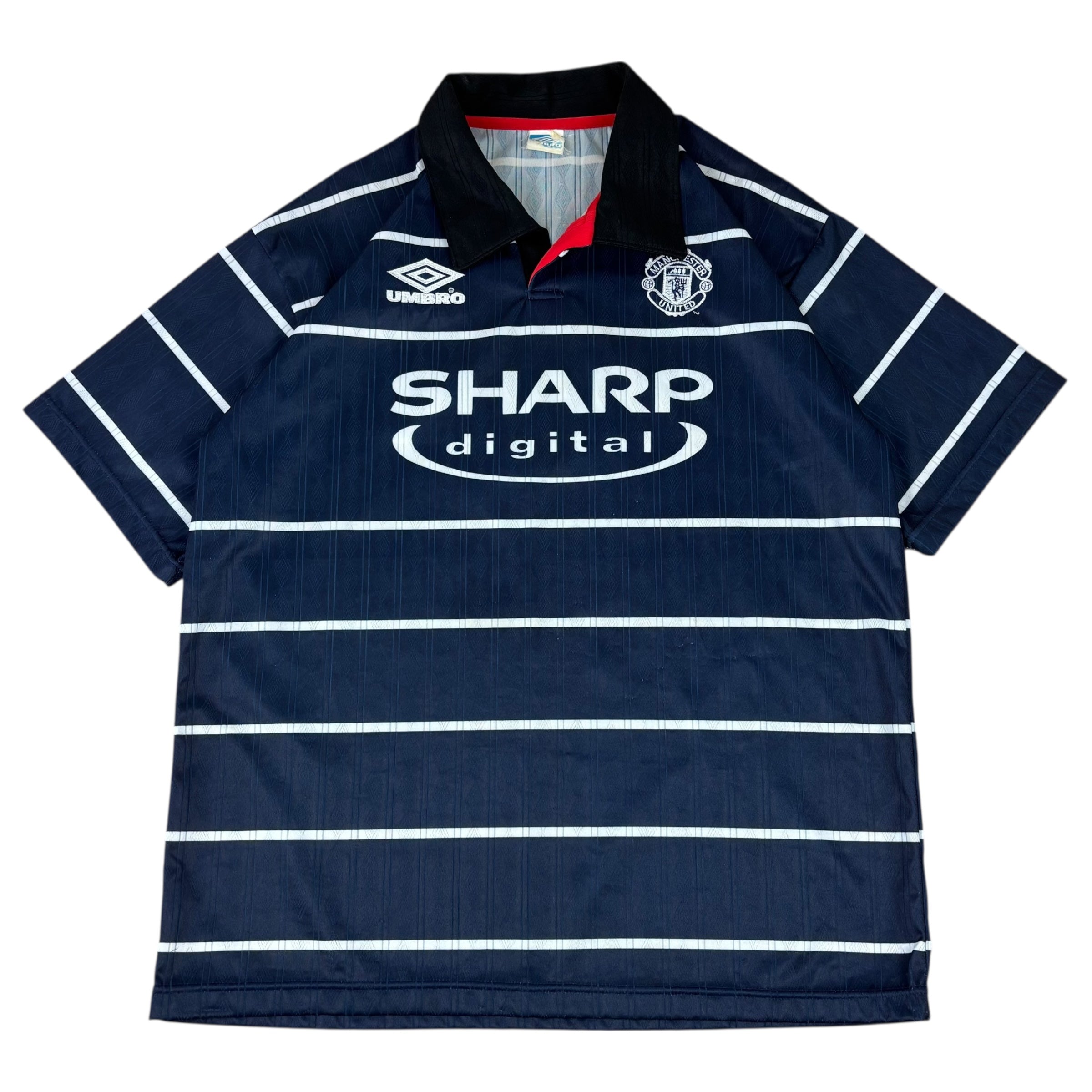 Umbro Manchester United FC 1999/00 Away South American Alternate Version Jersey (L)