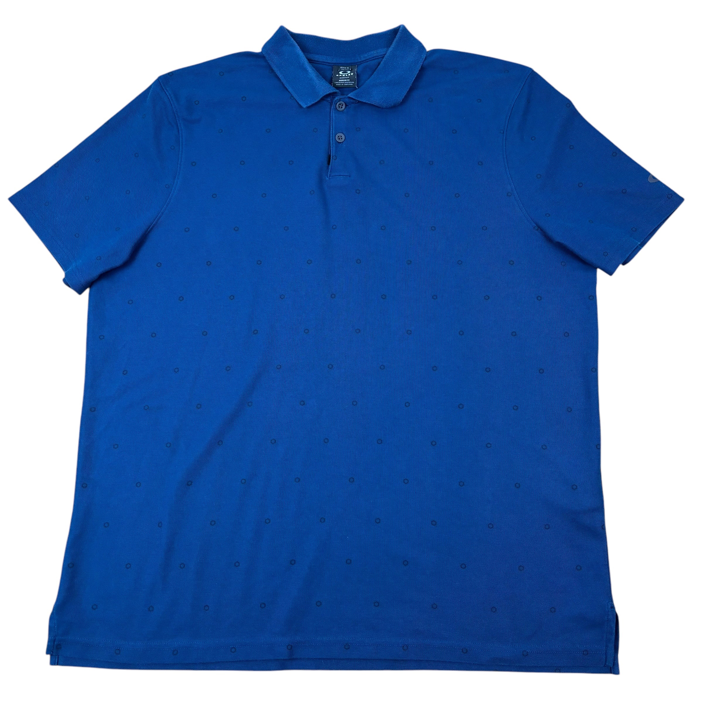 Oakley Hydrolix Navy Logo Polo Shirt (XL)