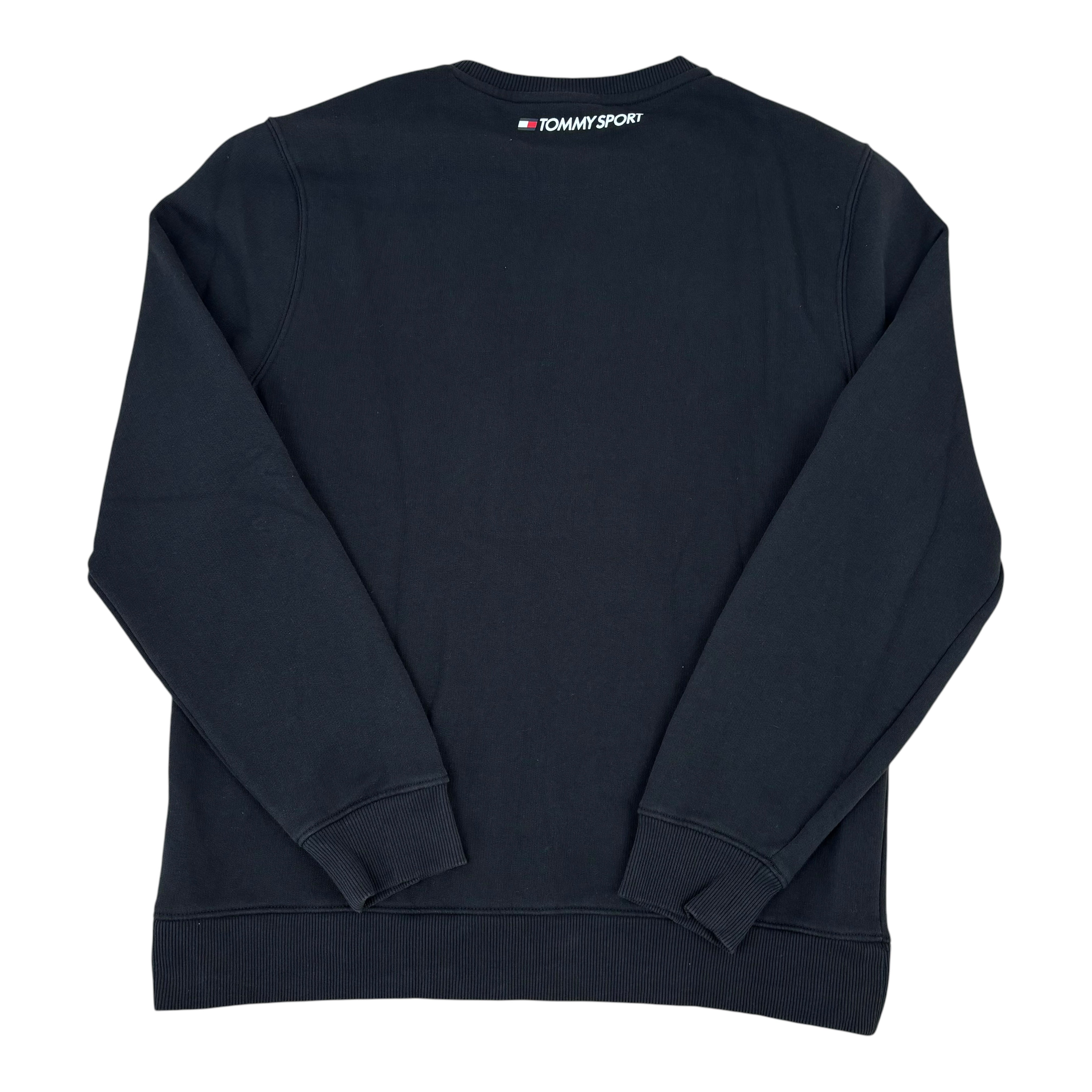 Tommy Hilfiger Sport Black Logo Sweater (M)