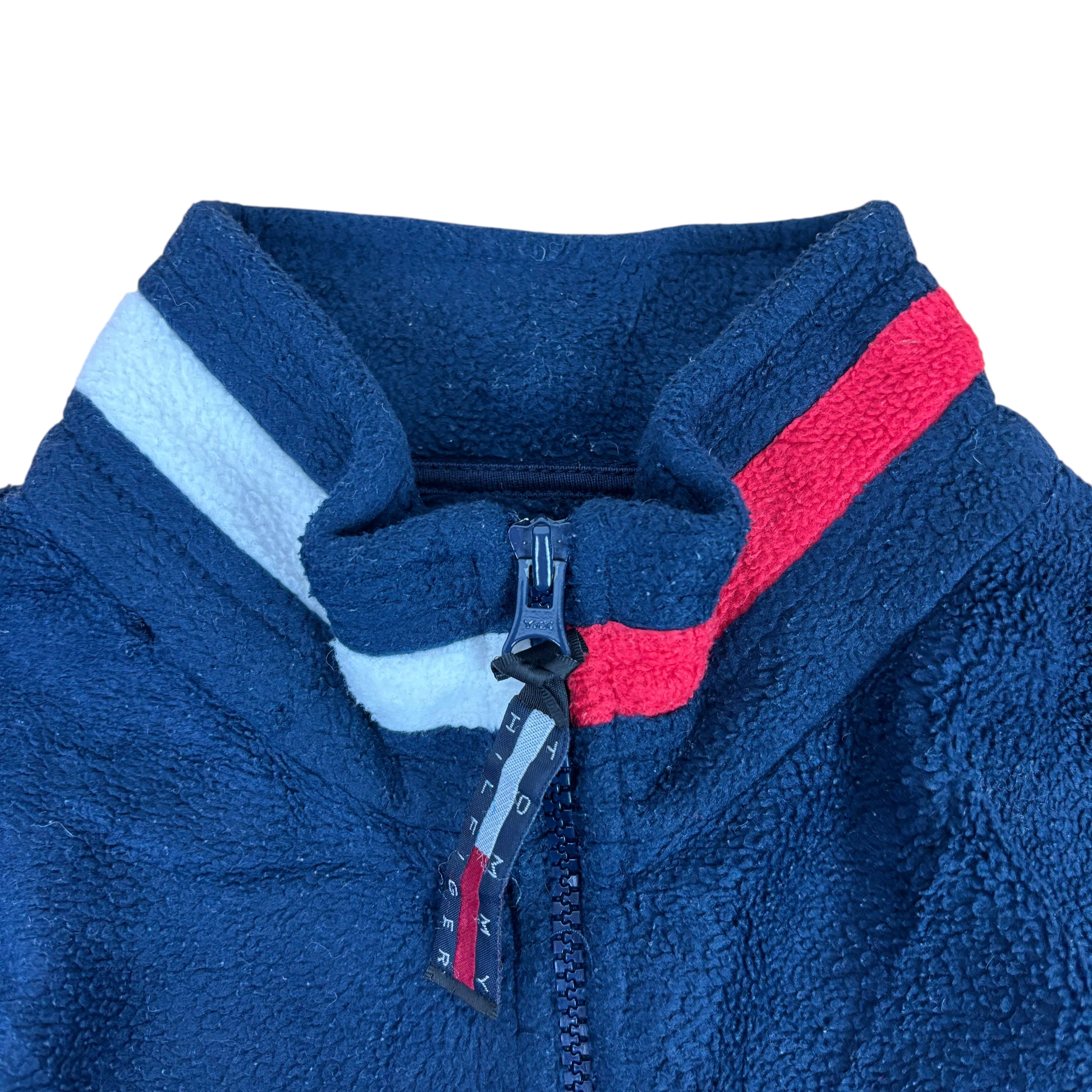 Tommy Hilfiger Y2K Navy Q-Zip Fleece (Women’s L)