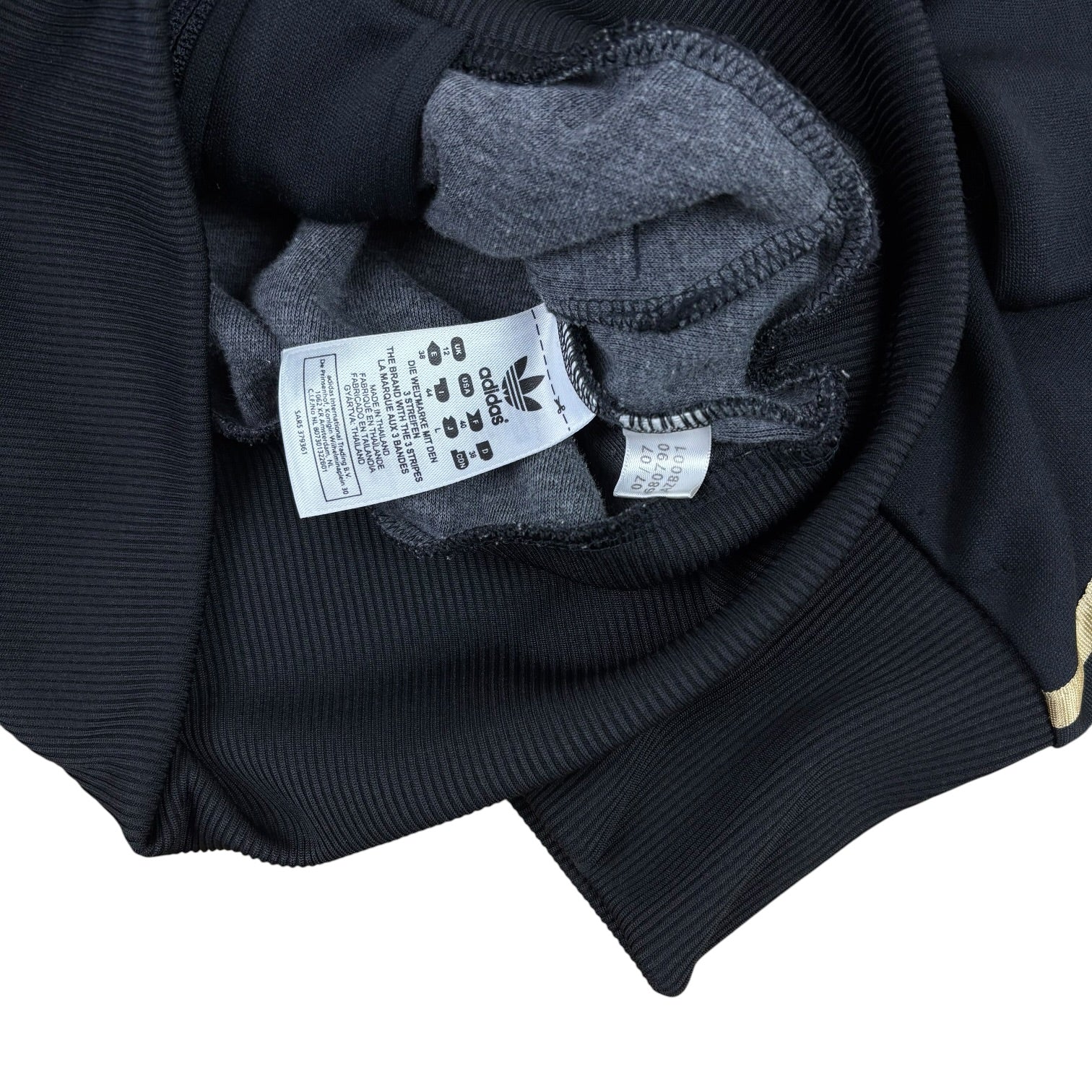 Adidas Y2K Gold Logo Hoodie (Women’s S)