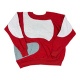 Nike Red Reworked Flame Logo Sweater (Women’s L)