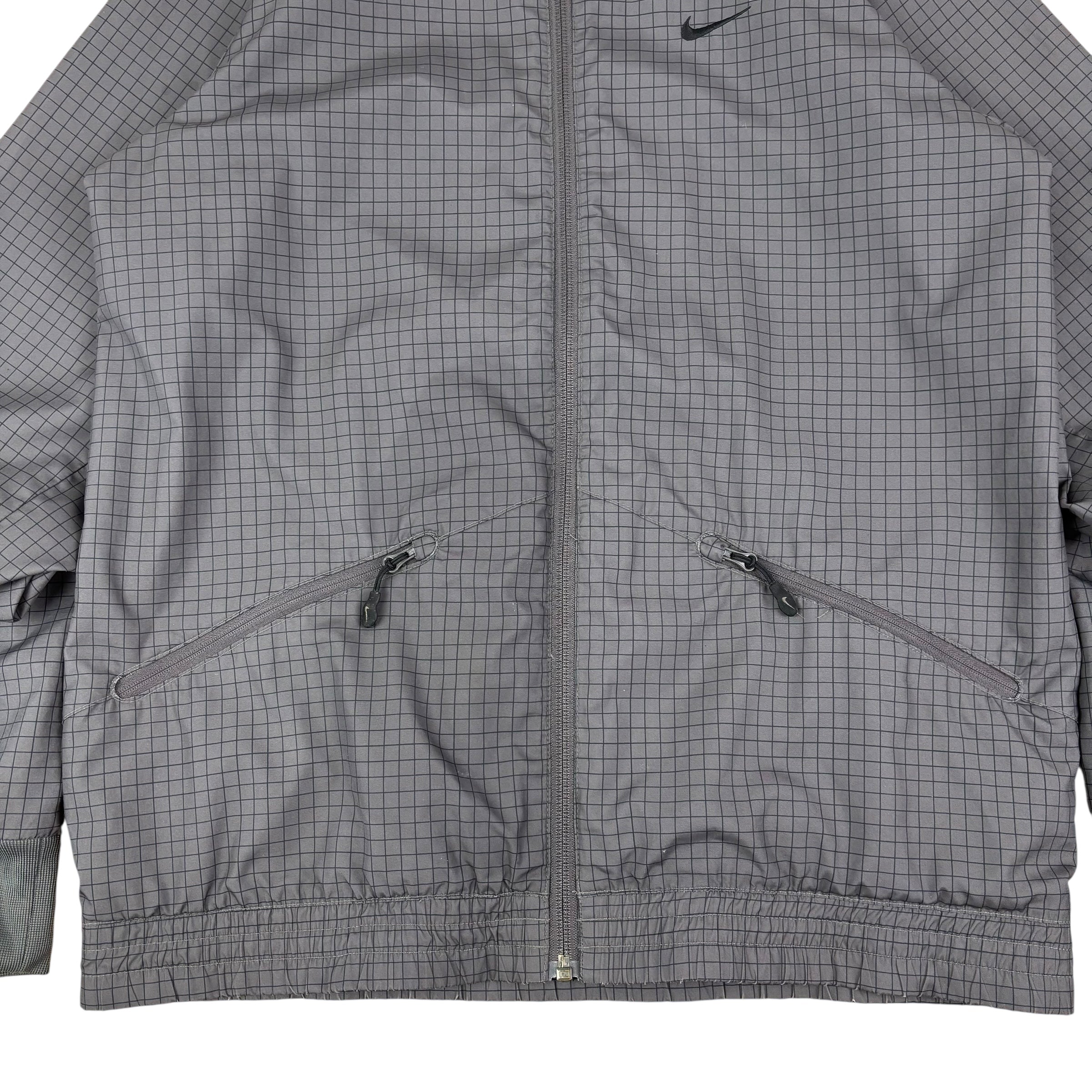 Nike Athletic Dept. Y2K Technical Grid Windbreaker (S)