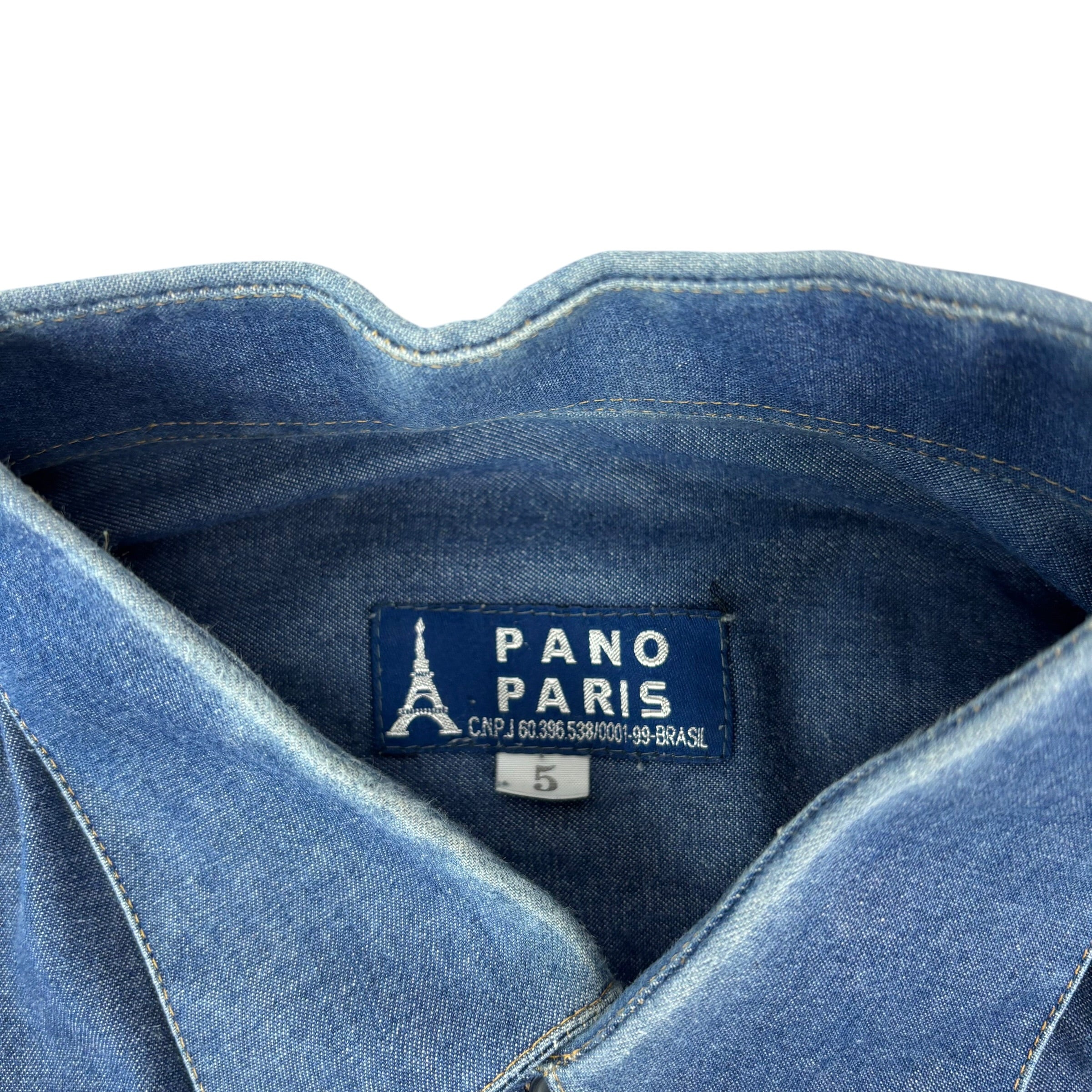 Pano Paris Vintage Denim Shirt (XL)