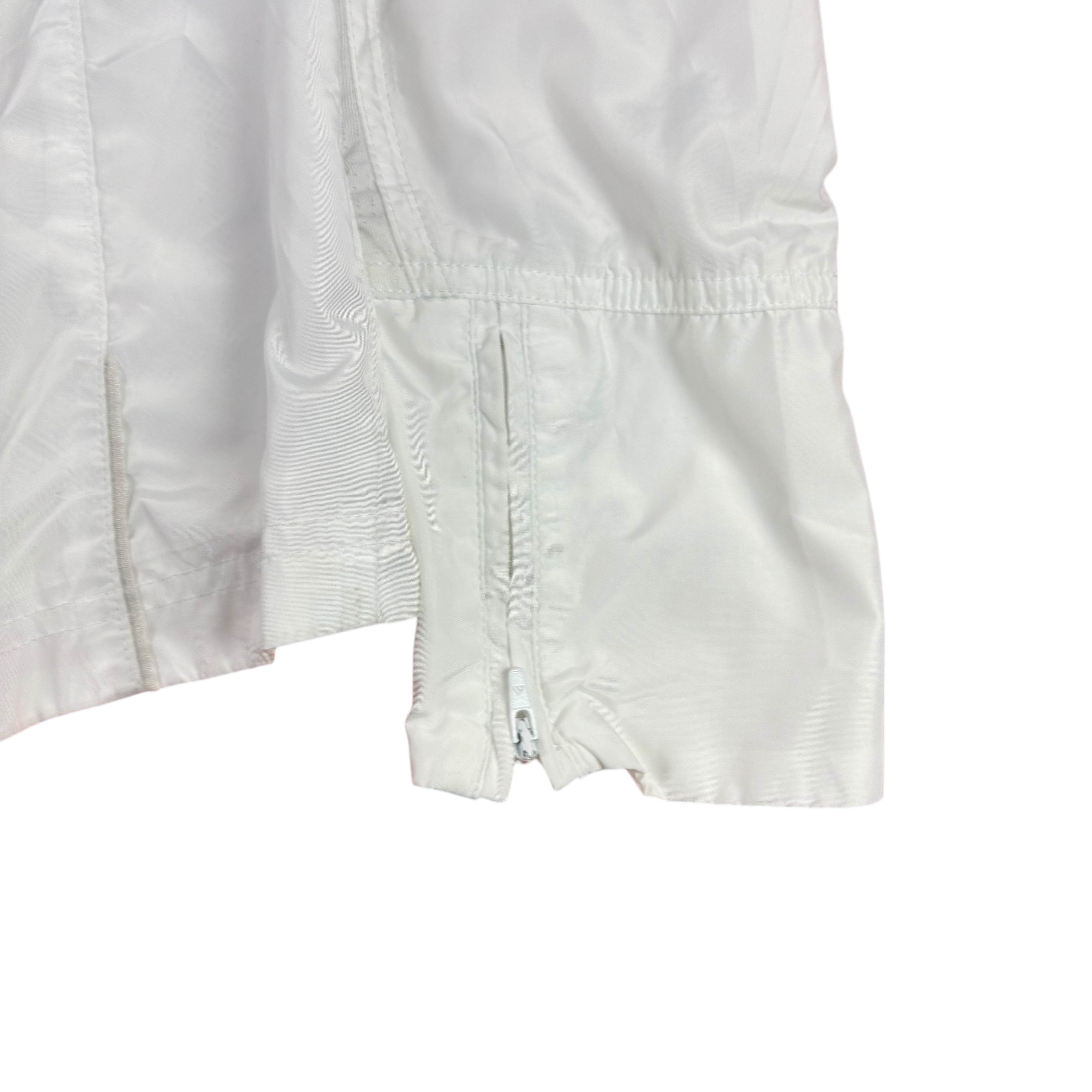 Adidas White Y2K Windbreaker (Women’s S)