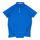 Oakley Blue Hydrolix Golf Polo Shirt (S)