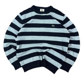 Lacoste Vintage Striped Knitted Sweater (S)