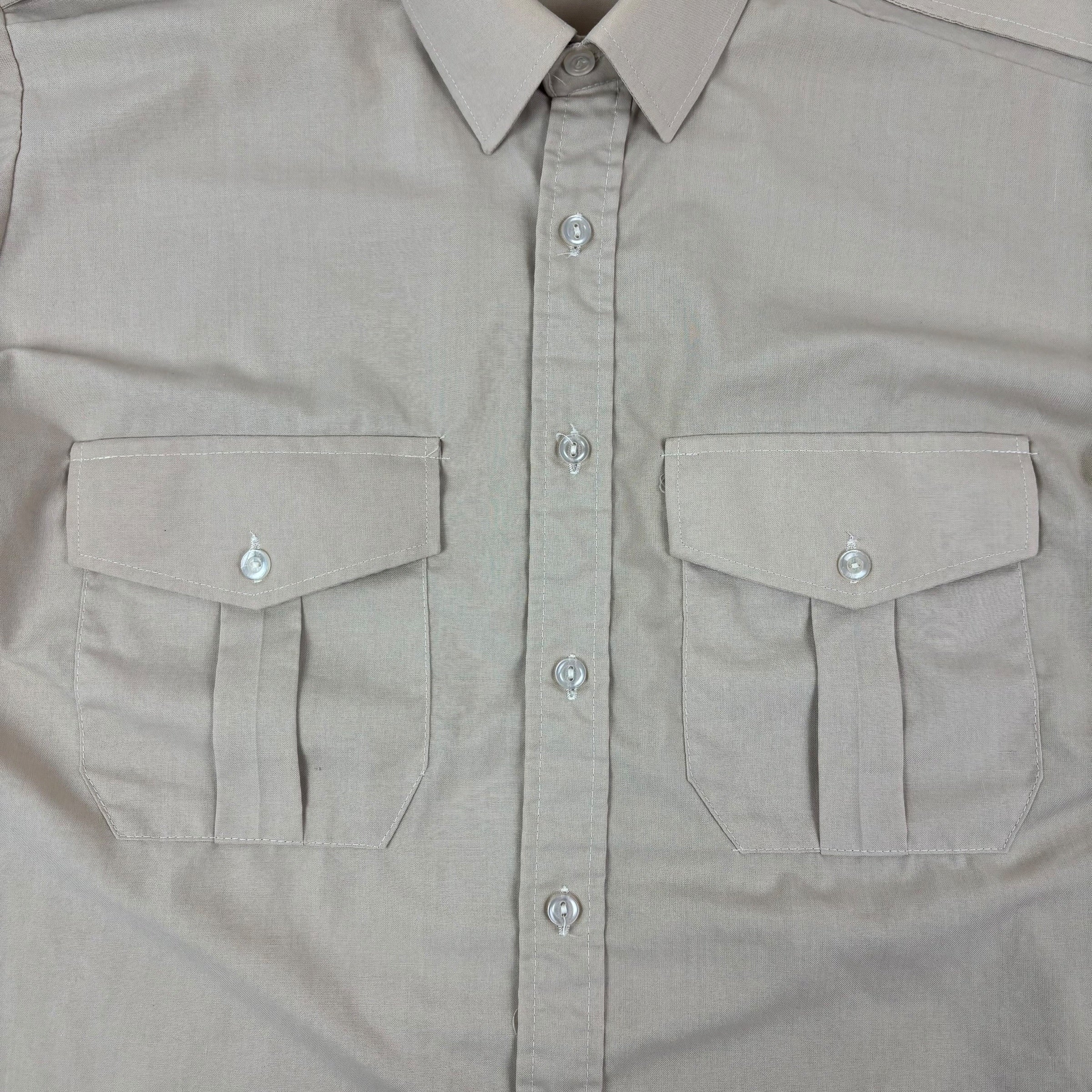Irish Army 1991 Tan SS Combat Shirt (M)