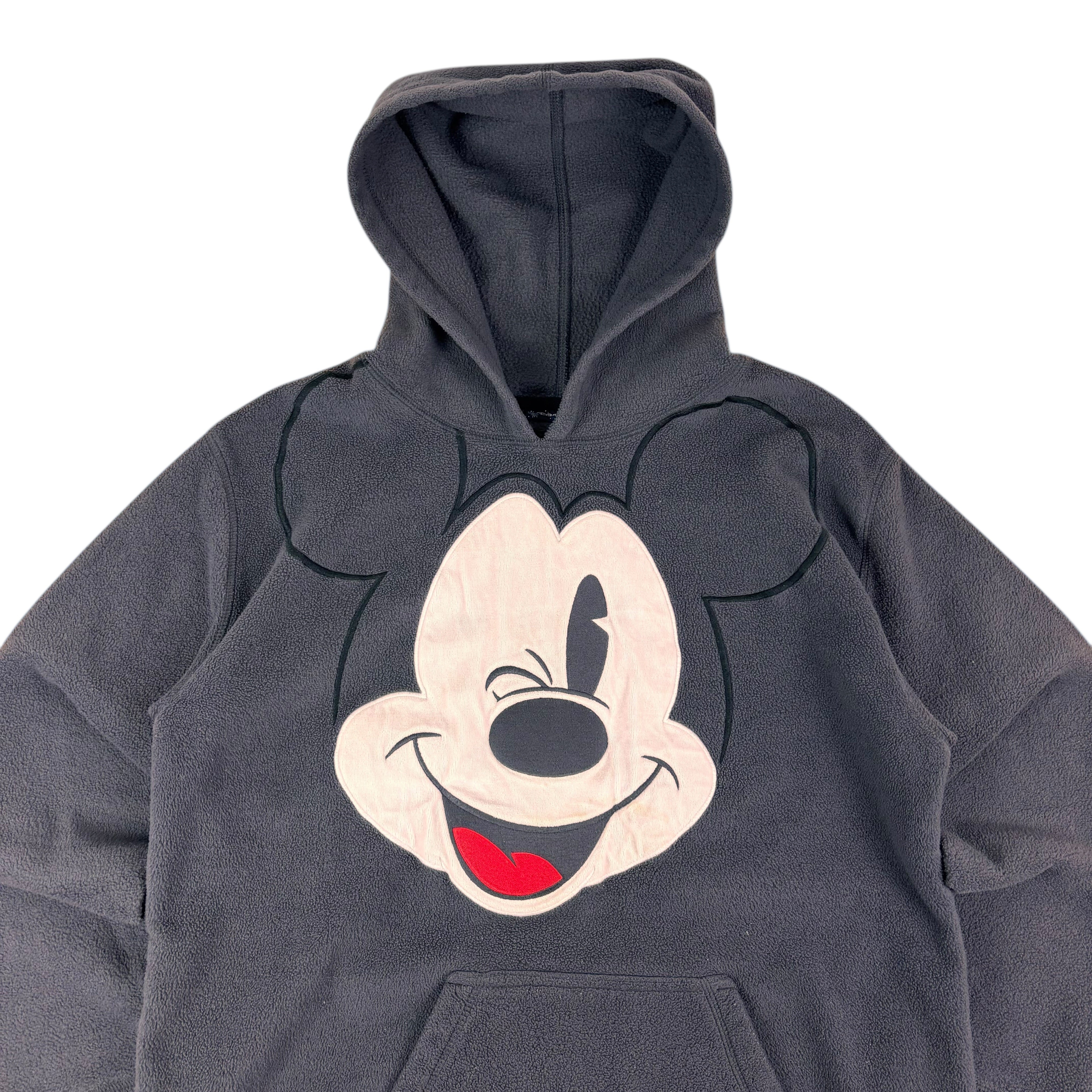 Disneyland Paris Grey Mickey Mouse Fleece Hoodie (Women’s L)