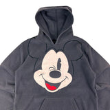 Disneyland Paris Grey Mickey Mouse Fleece Hoodie (Women’s L)