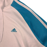 Adidas Blue & White Y2K Hoodie (Women’s S)
