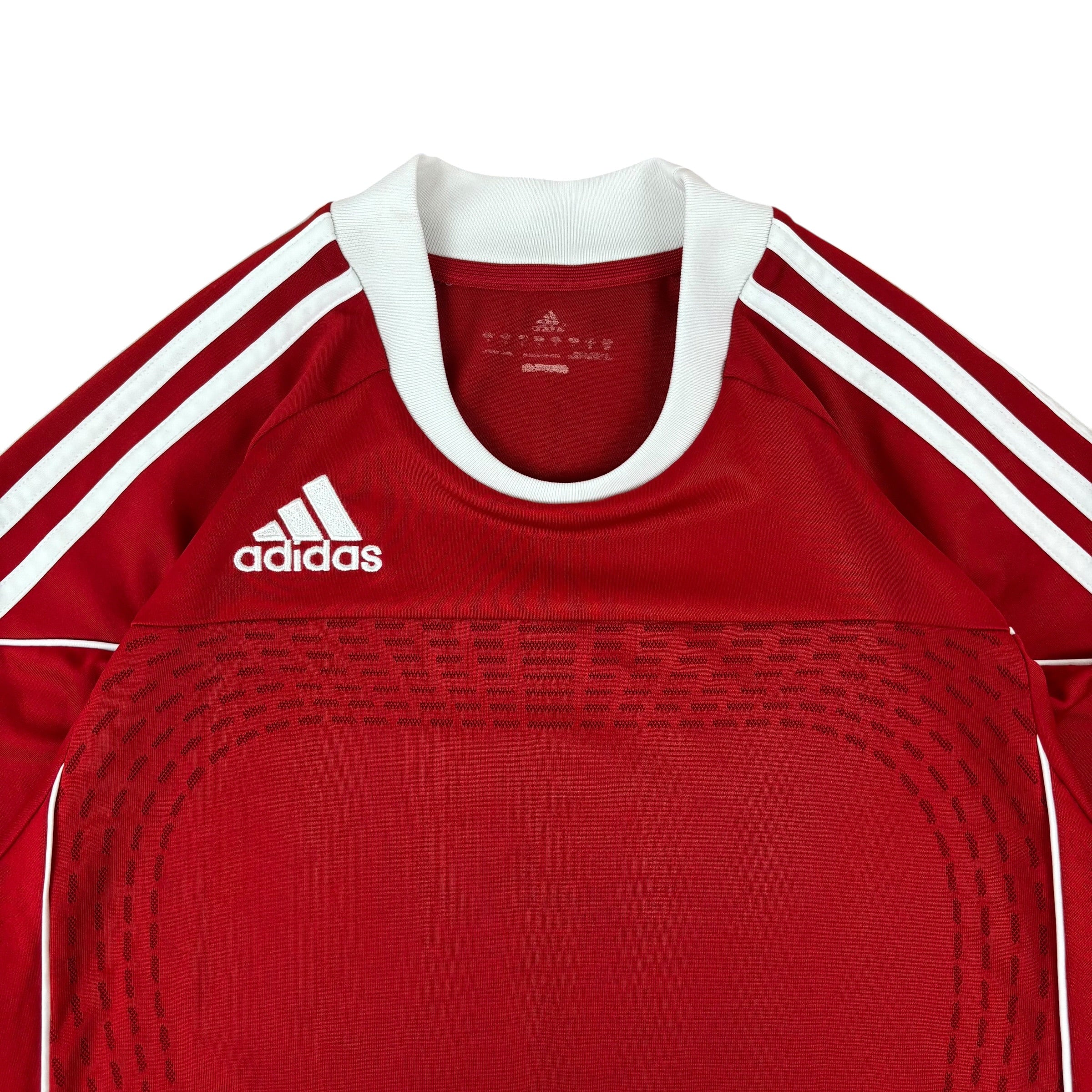Adidas Red Y2K Logo Tee (S)