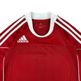 Adidas Red Y2K Logo Tee (S)