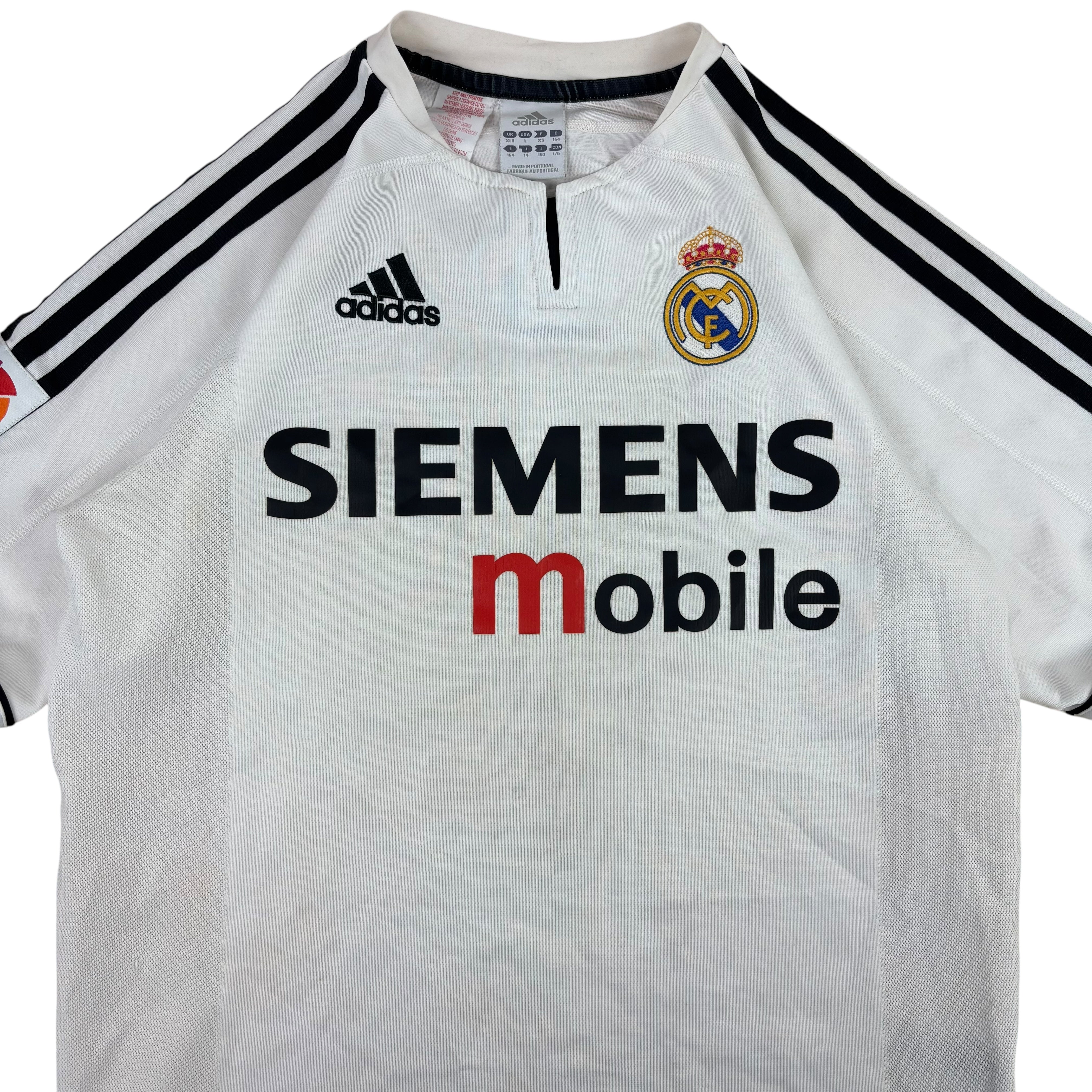 Adidas Real Madrid CF 2003/04 Home Jersey (XS)