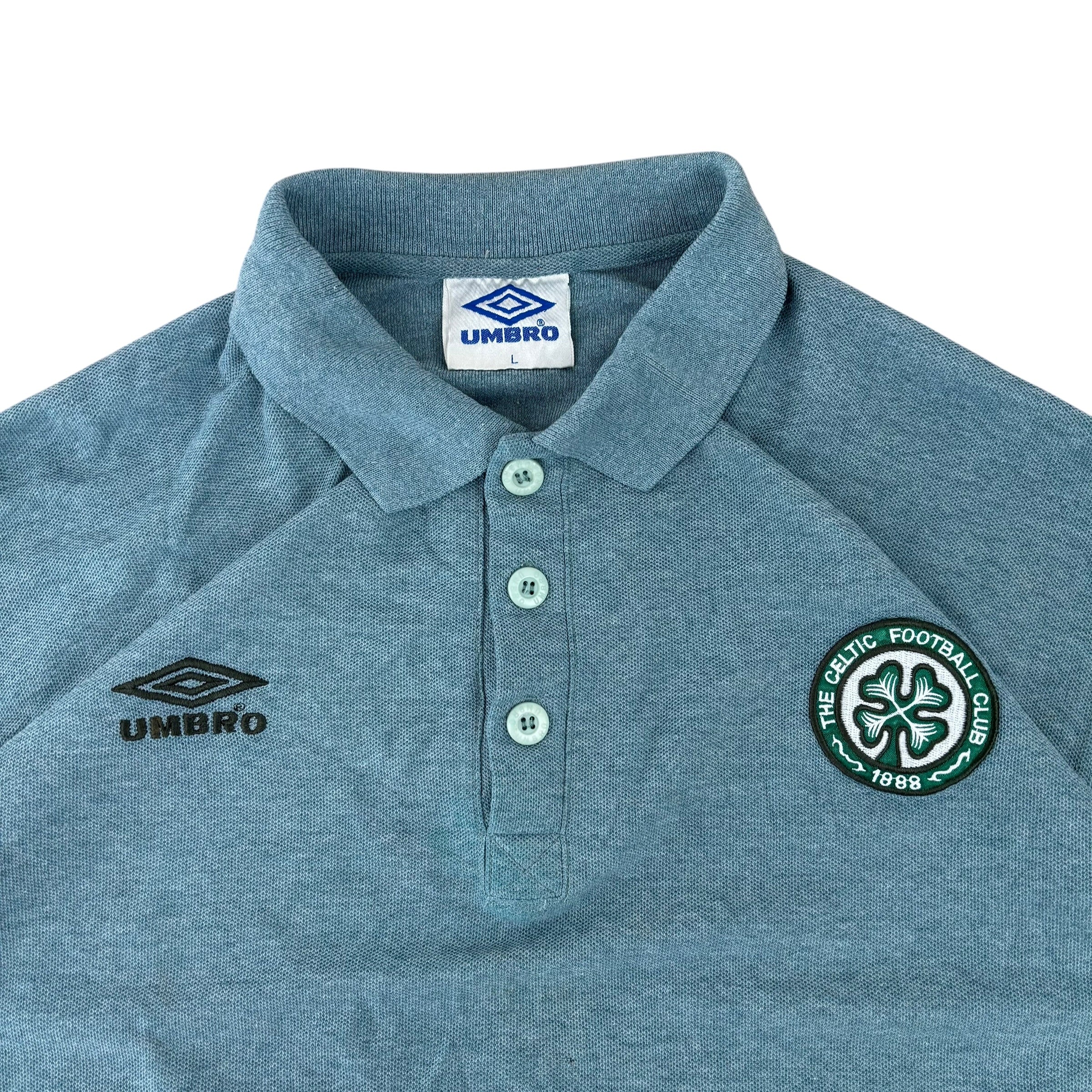 Umbro Celtic FC 1995/96 Polo Shirt (L)