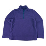 Tommy Hilfiger Purple Q-Zip Sherpa Fleece (Women’s M)