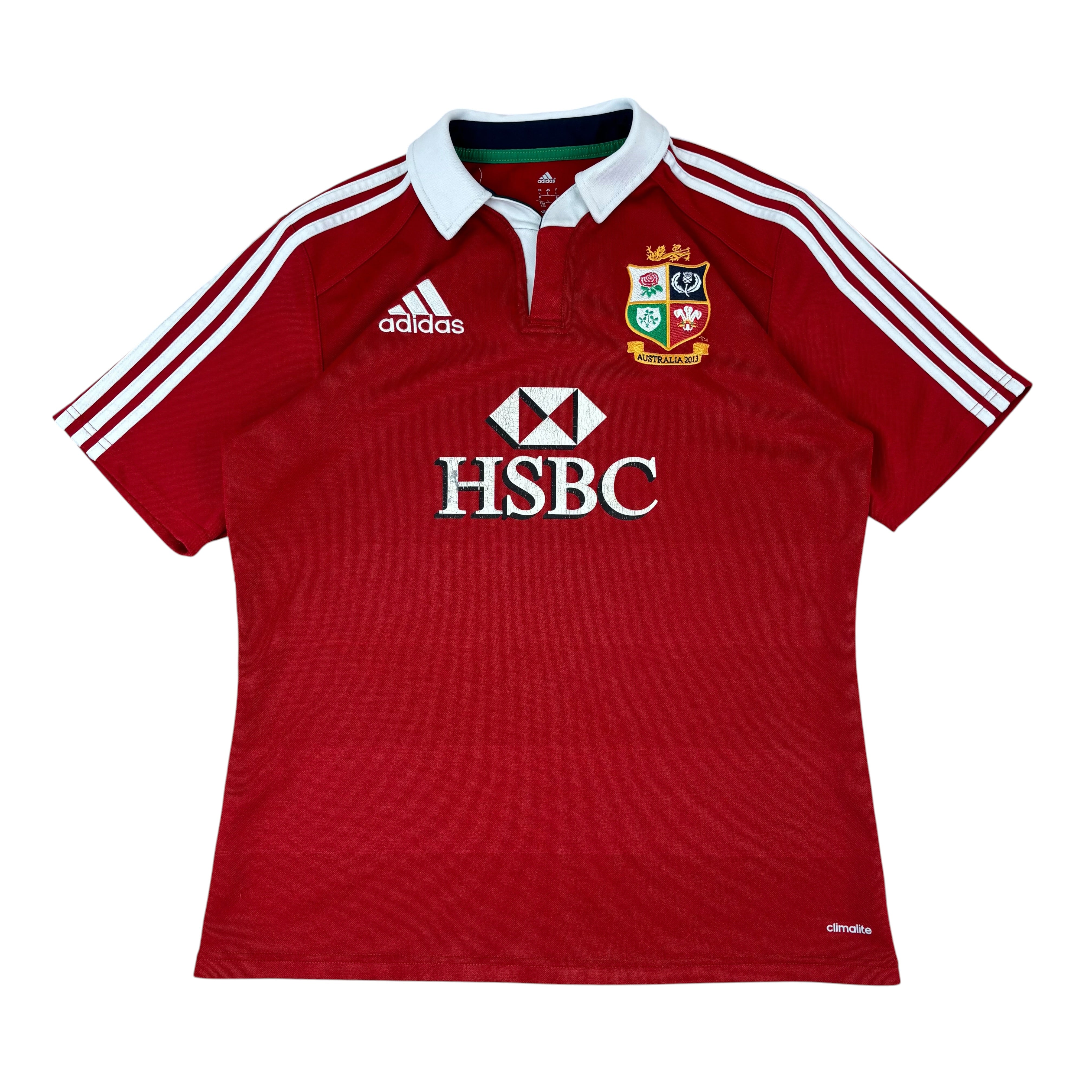 Adidas British-Irish Lions Rugby 2013 Australia Home Jersey (L)