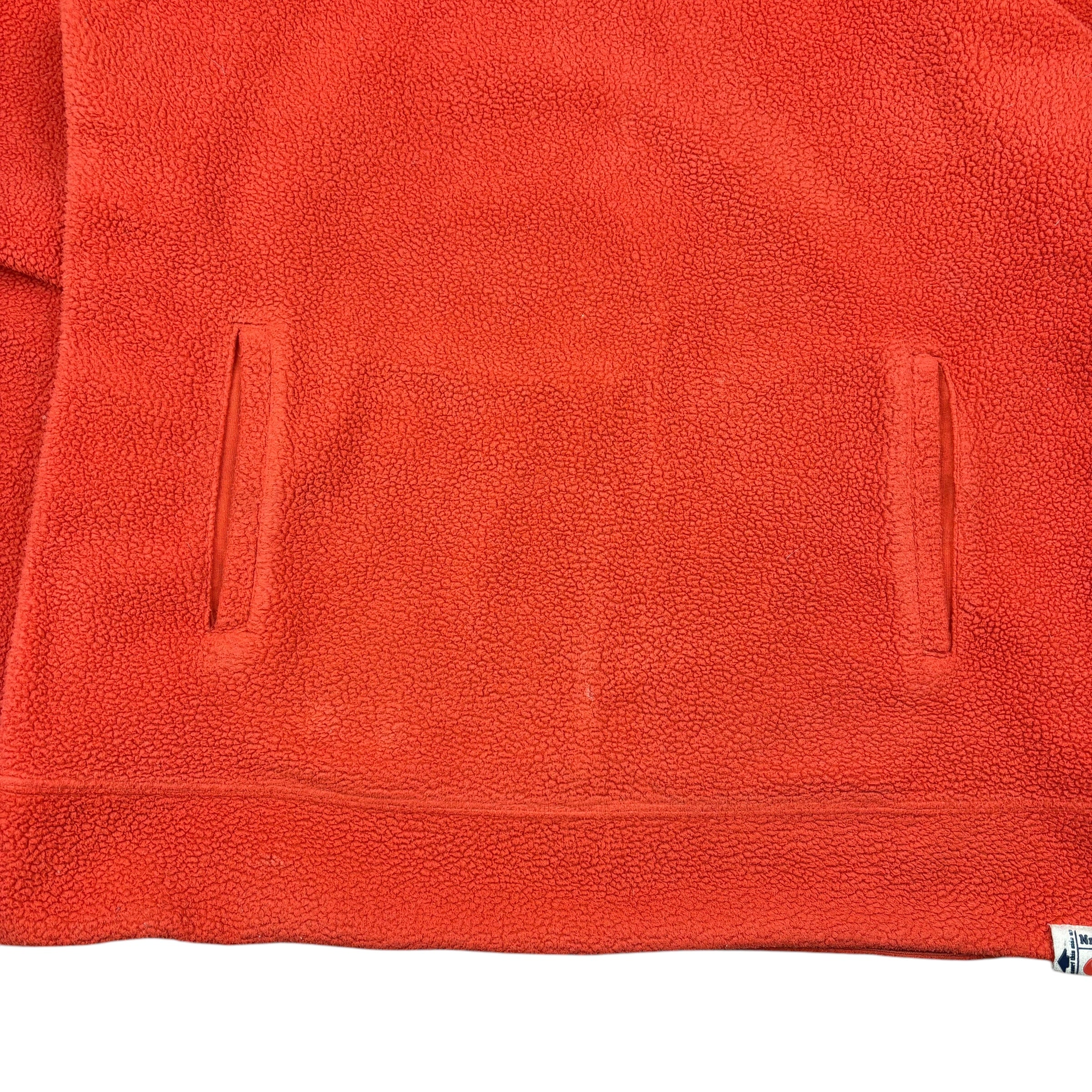 Nike Y2K Orange Sherpa Ninja Fleece Hoodie (Women’s XL)