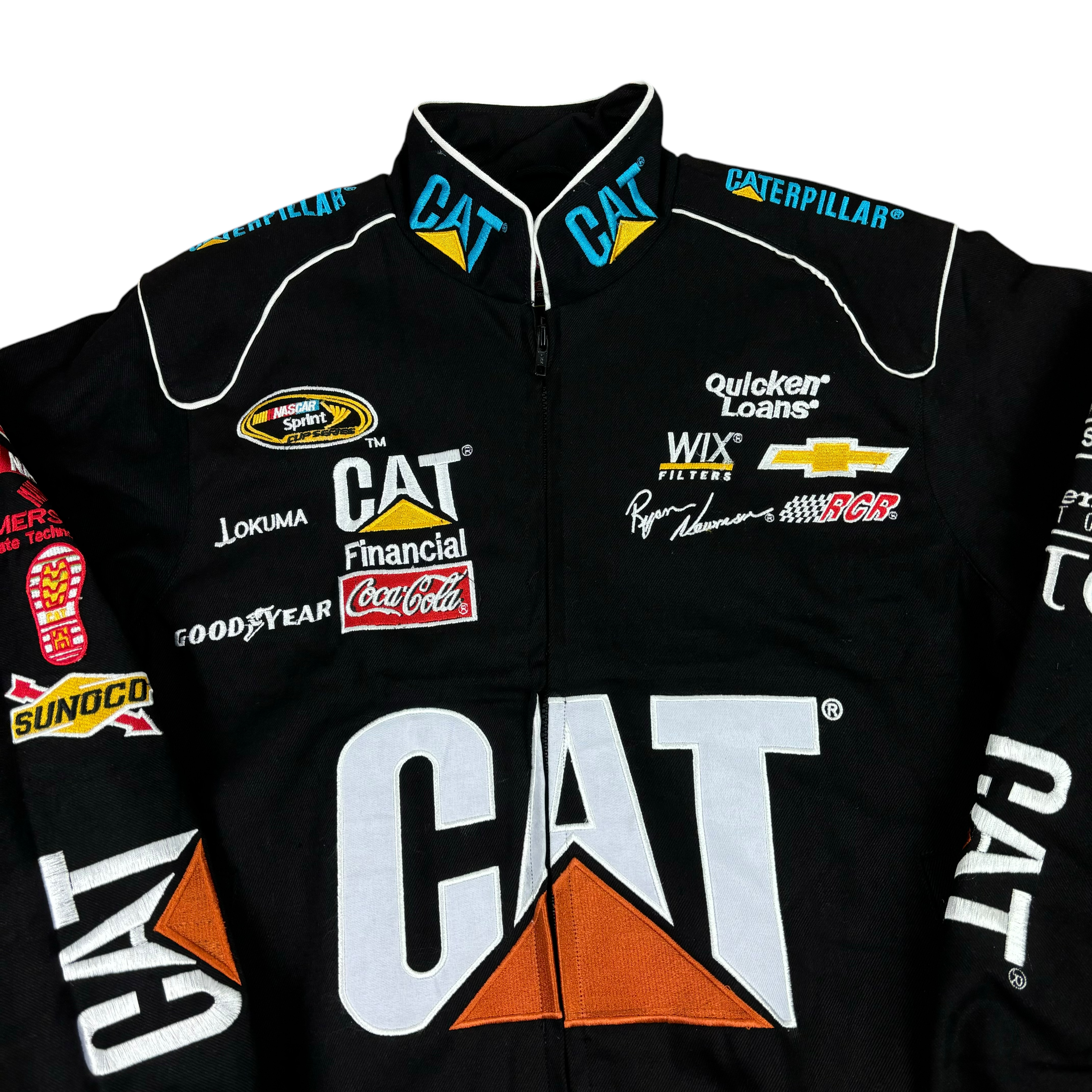 NASCAR Ryan Newman Chevrolet CAT Racing Jacket (L)
