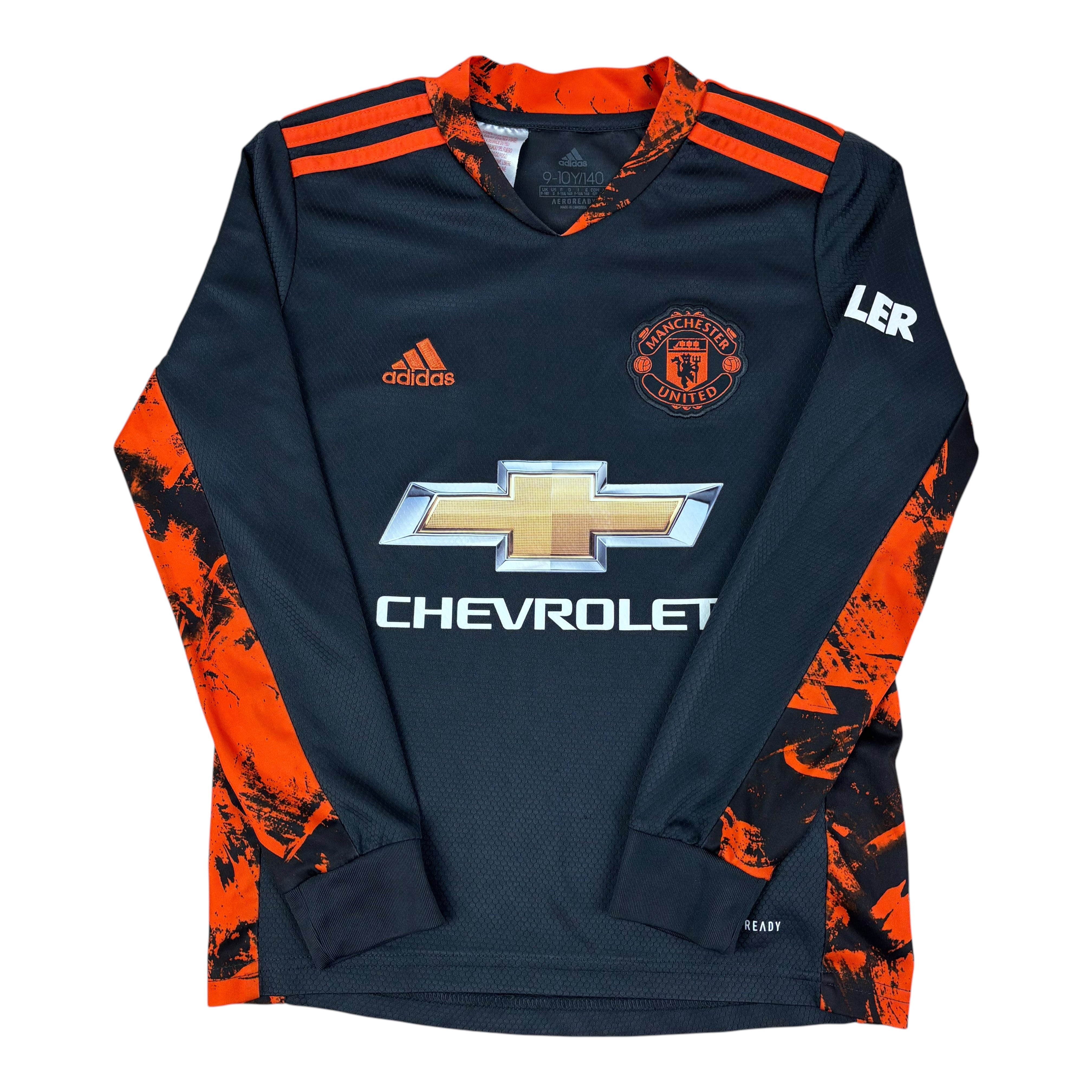Adidas Manchester United FC 2020/21 Goalkeeper Jersey (9-10yrs)