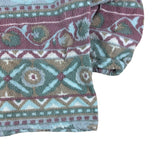 Vintage Q-Zip Pattern Fleece (Women’s L)