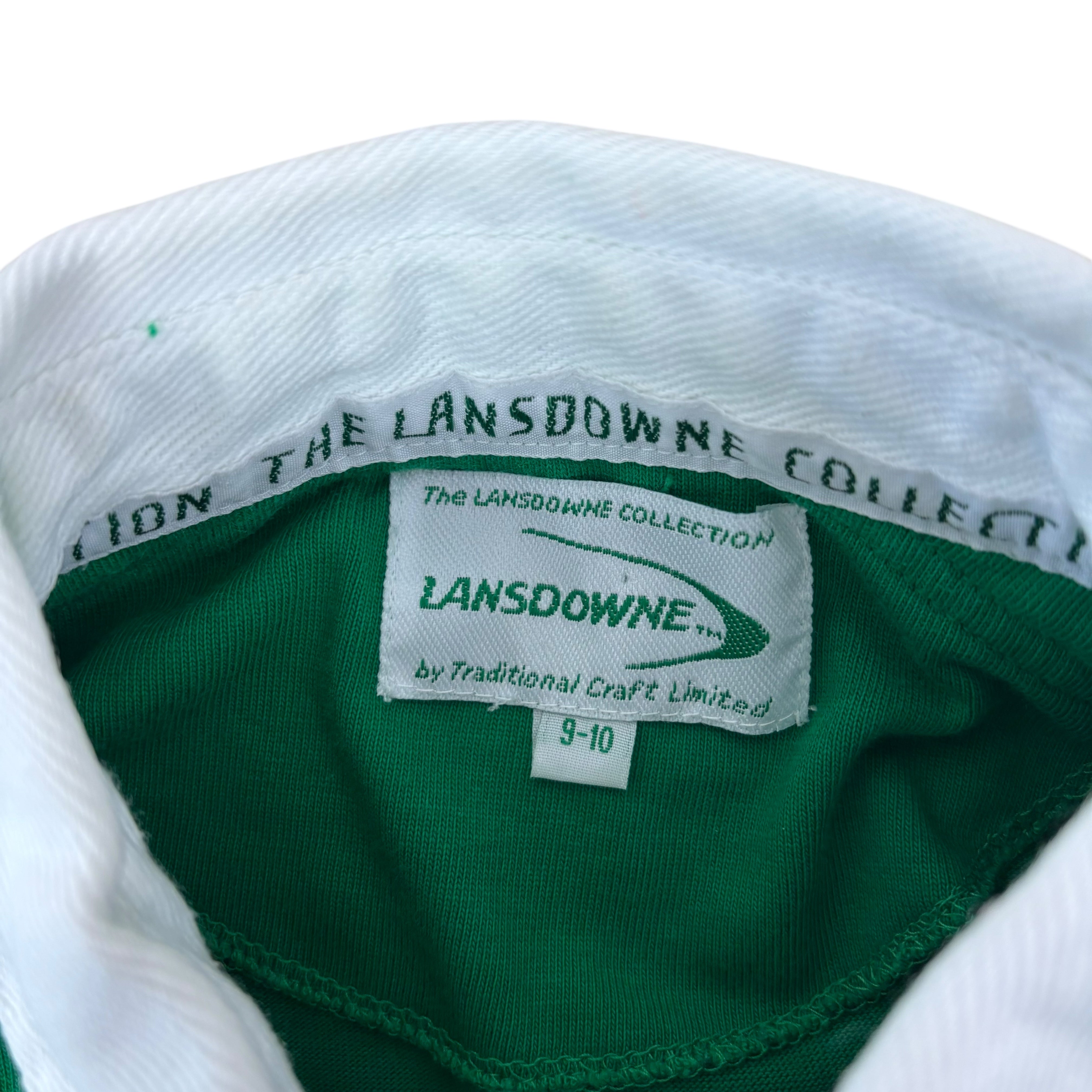 Landsdowne Ireland Rugby Retro LS Home Jersey (9-10yrs)