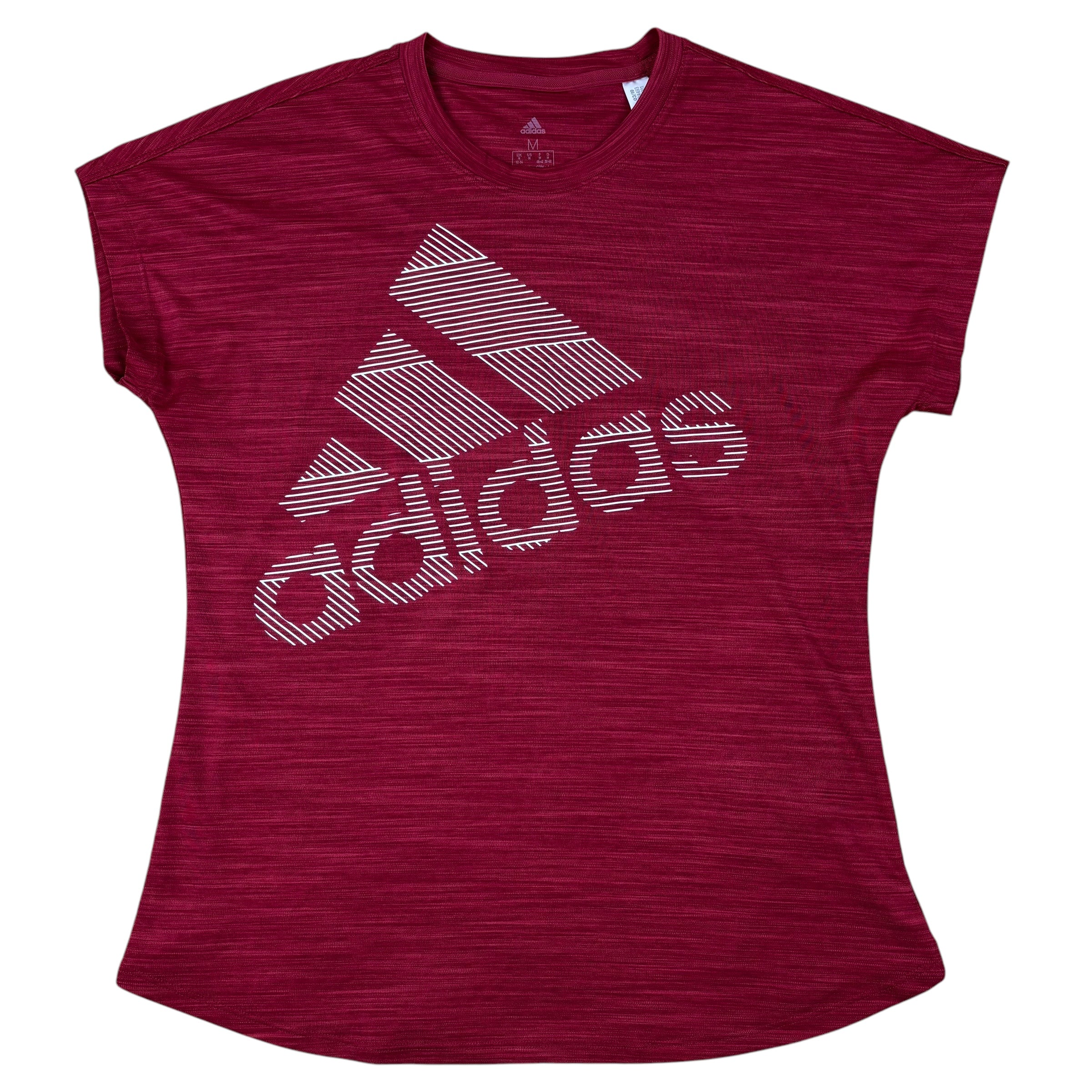 Adidas Red Logo Graphic Tee (Women’s M)