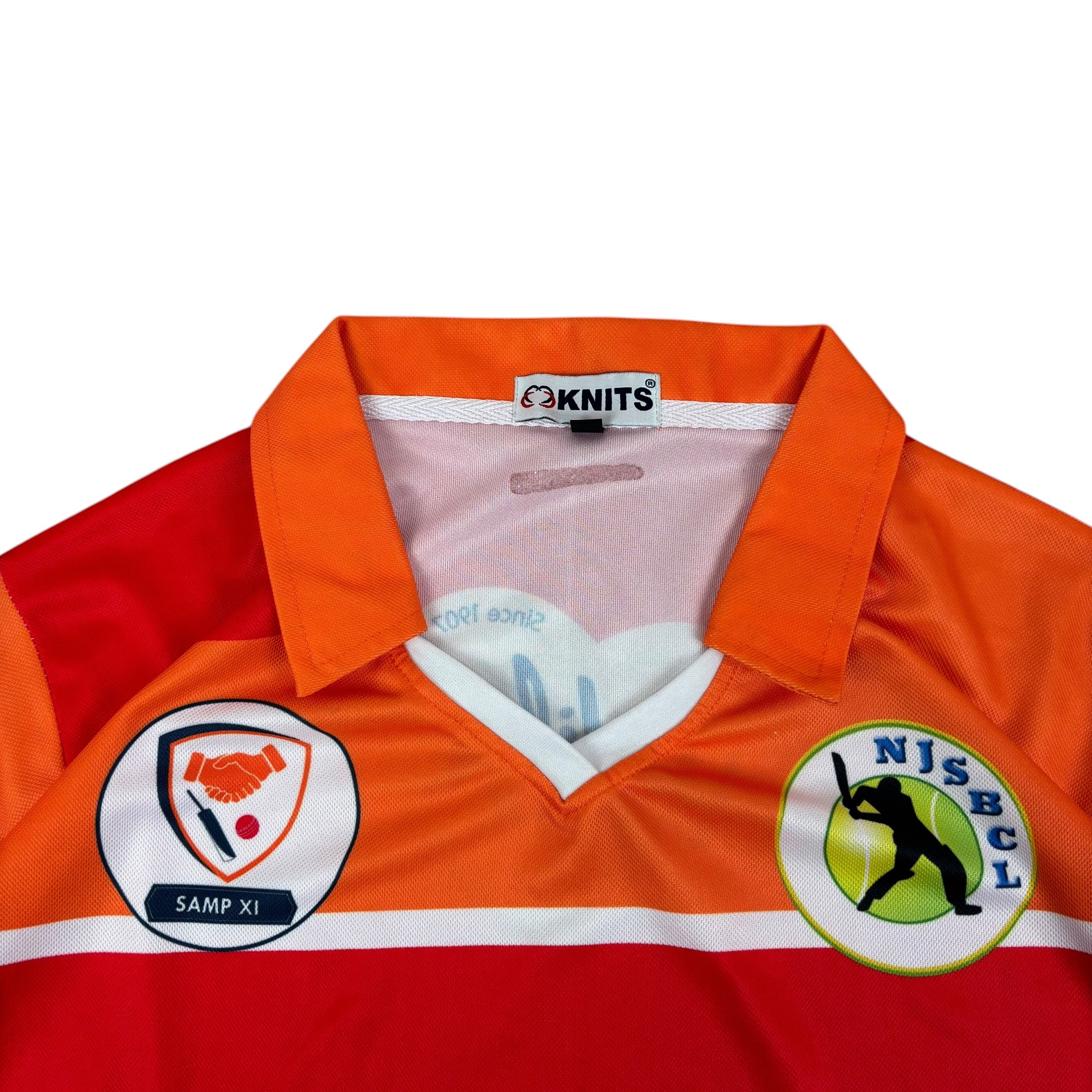 Knits SAMP XI New Jersey Softball Cricket League No.18 Jersey (L)