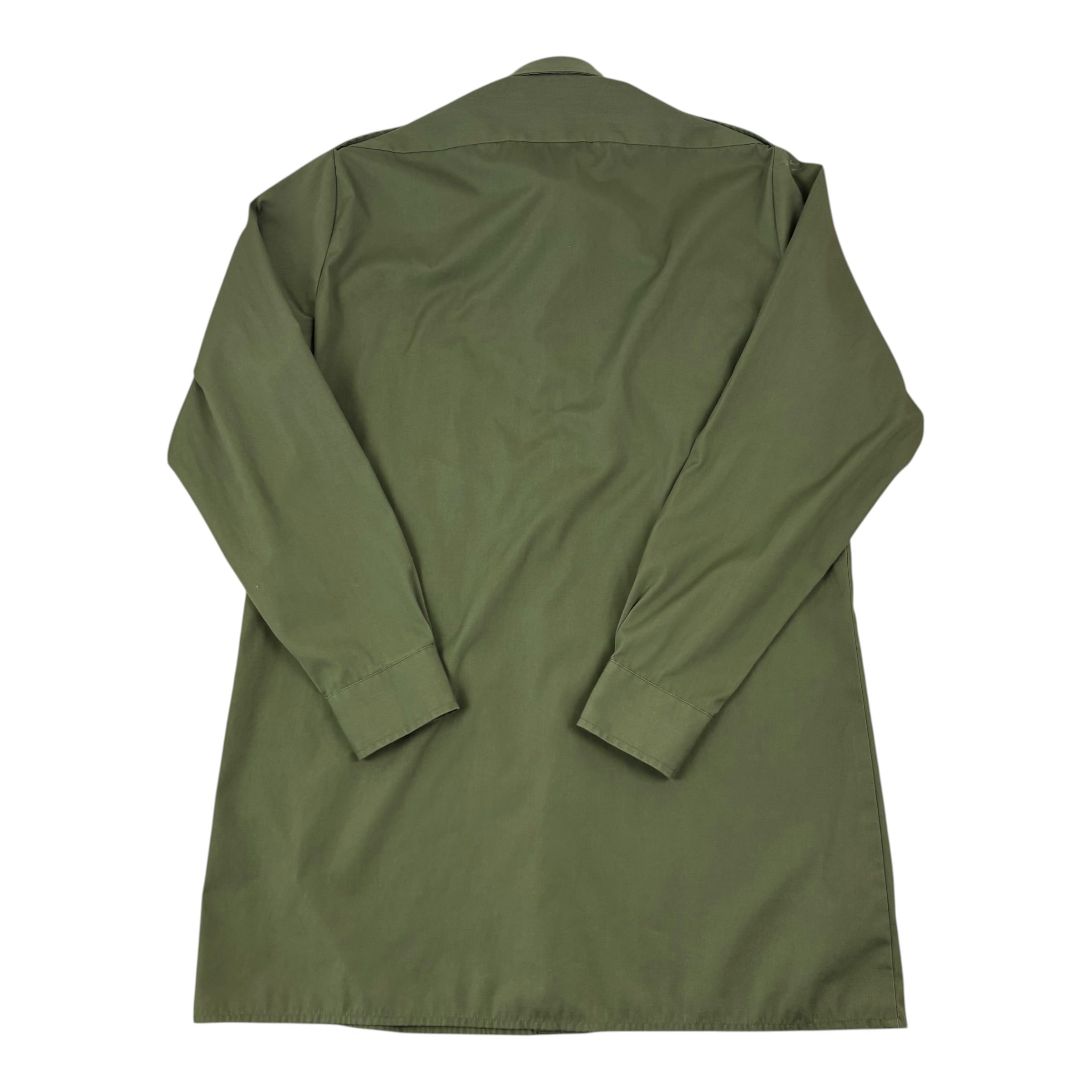 British Army 1999 Olive LS General Service Shirt (M)