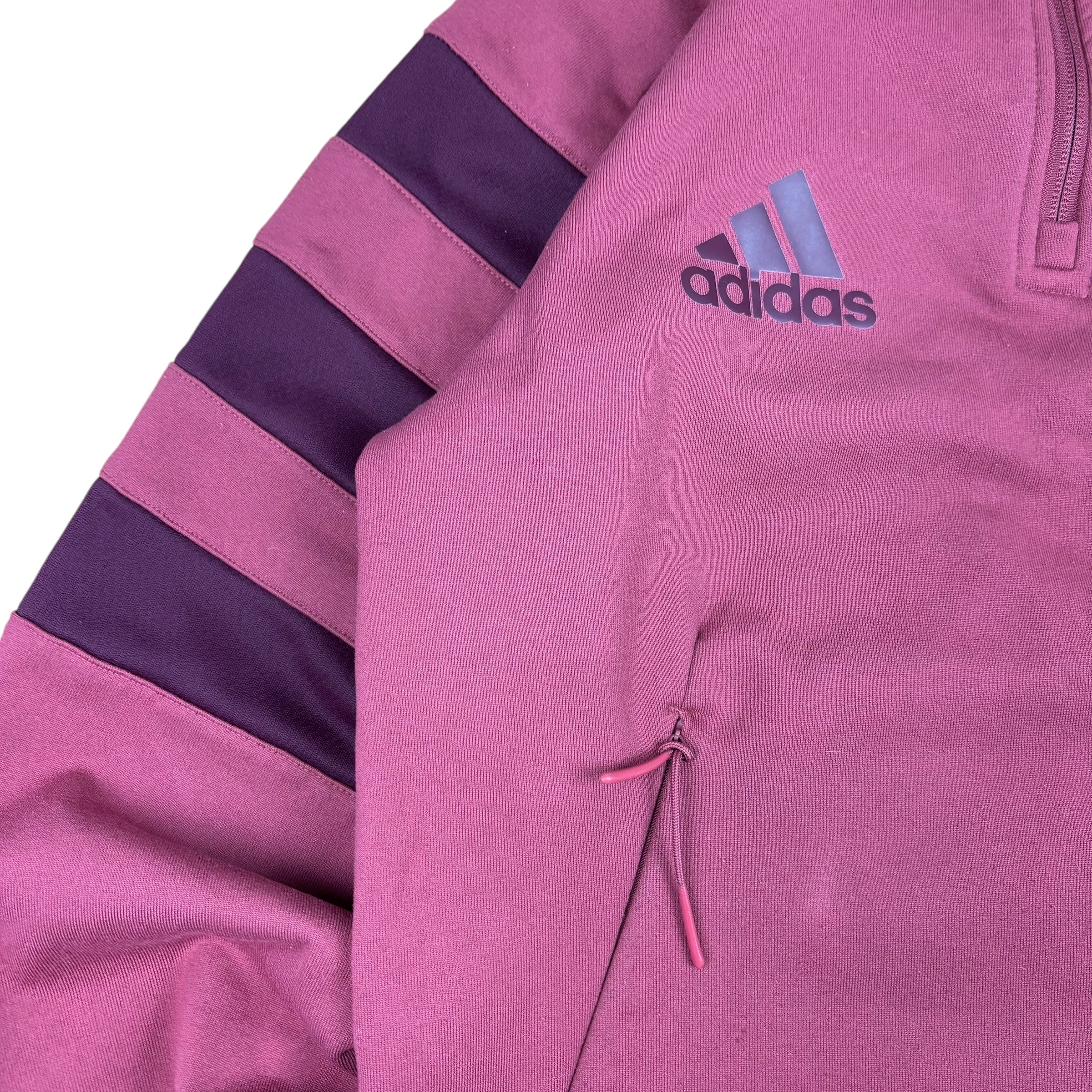 Adidas Munster Rugby 2020 Q-Zip Track Jacket (M)