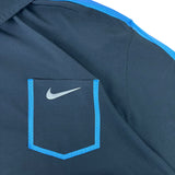 Nike Golf Tour Performance Black & Blue Polo Shirt (XXL)